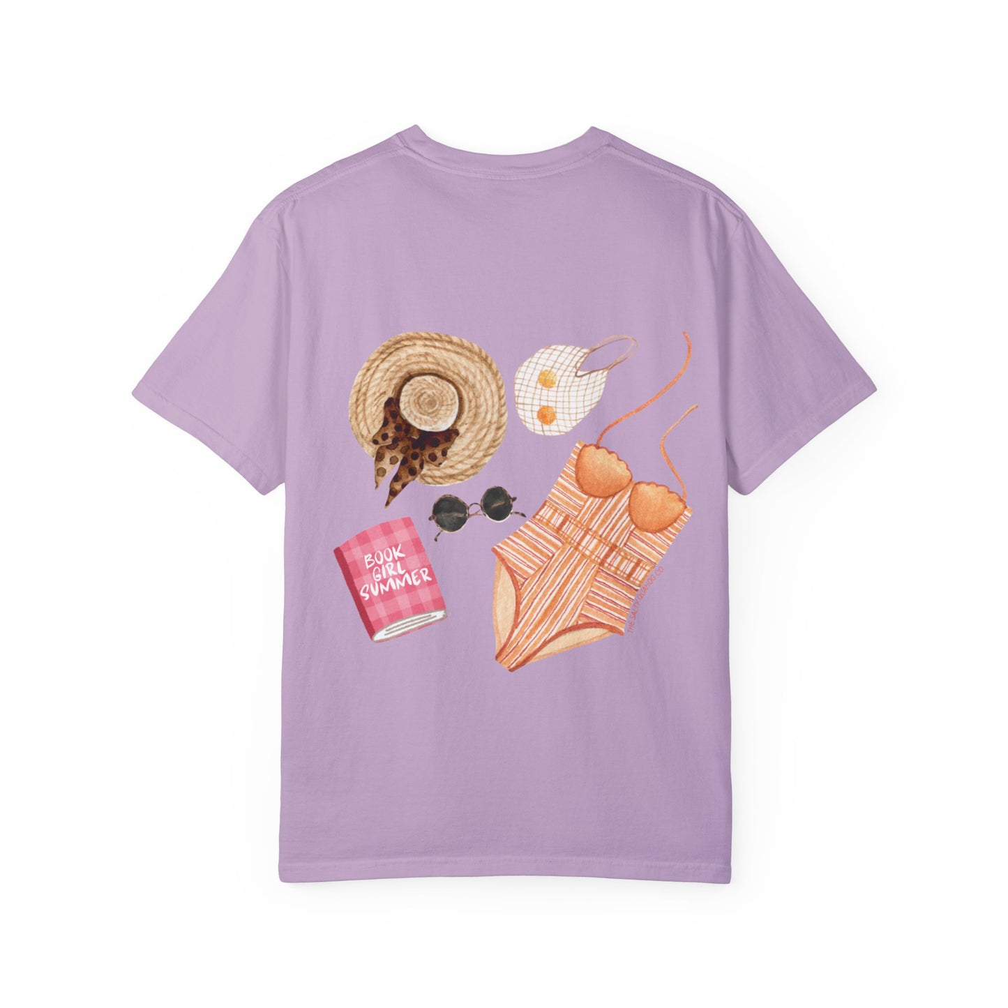 Book Girl Summer T-shirt