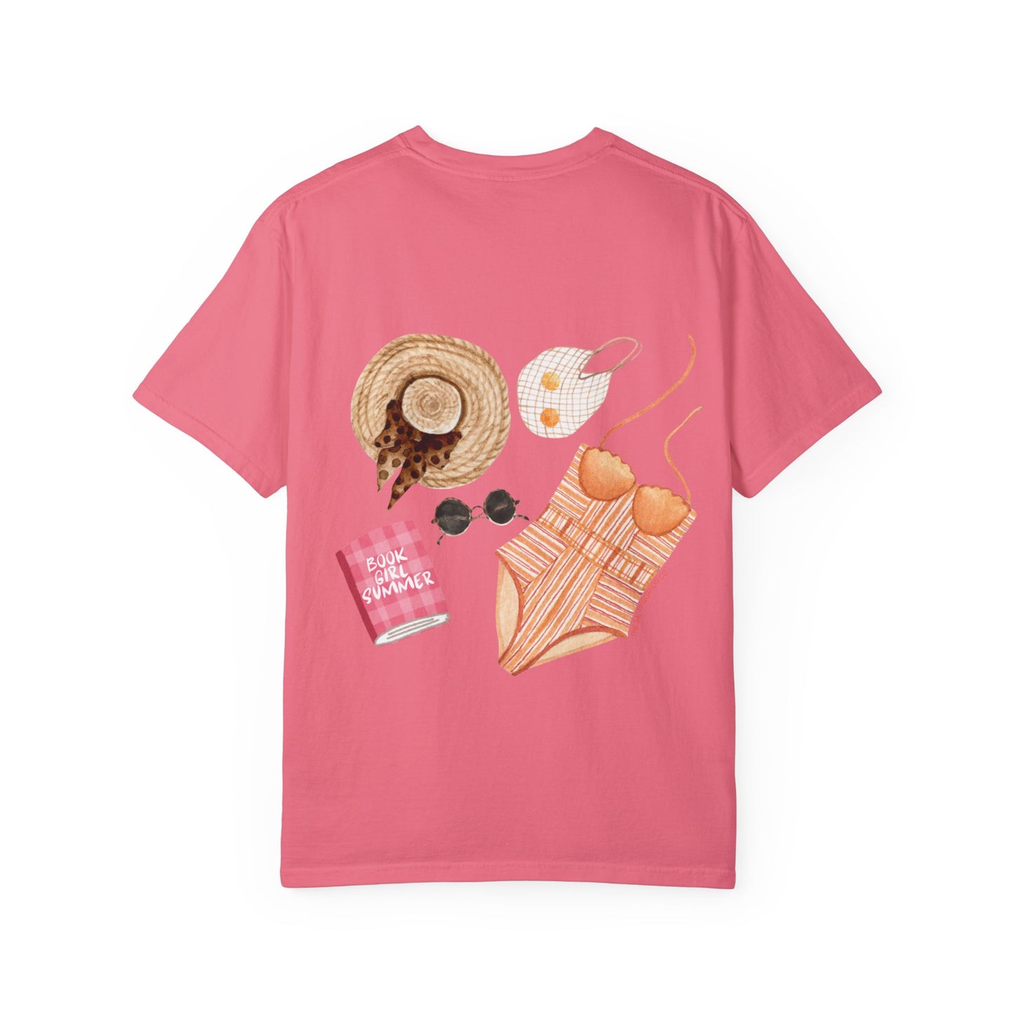 Book Girl Summer T-shirt