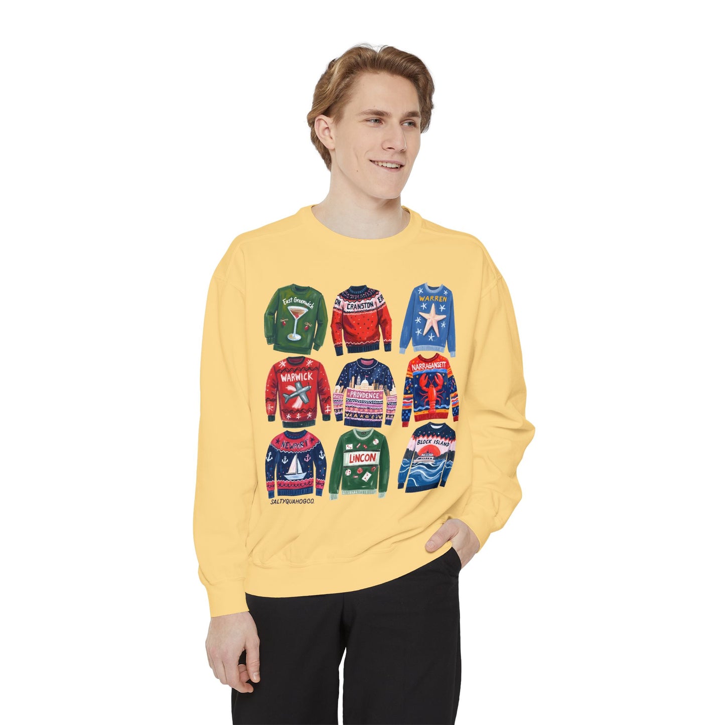RI Ugly Sweater-Crewneck