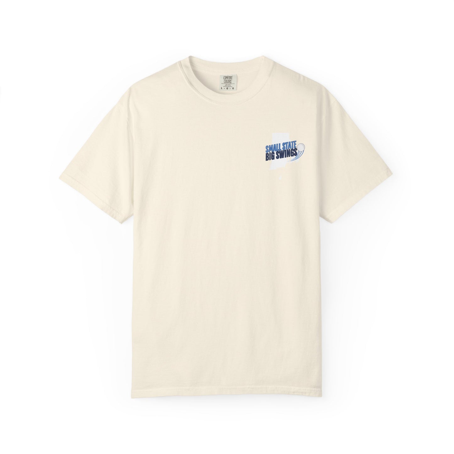 Small State Big Swings- Golfer Coastal Tee