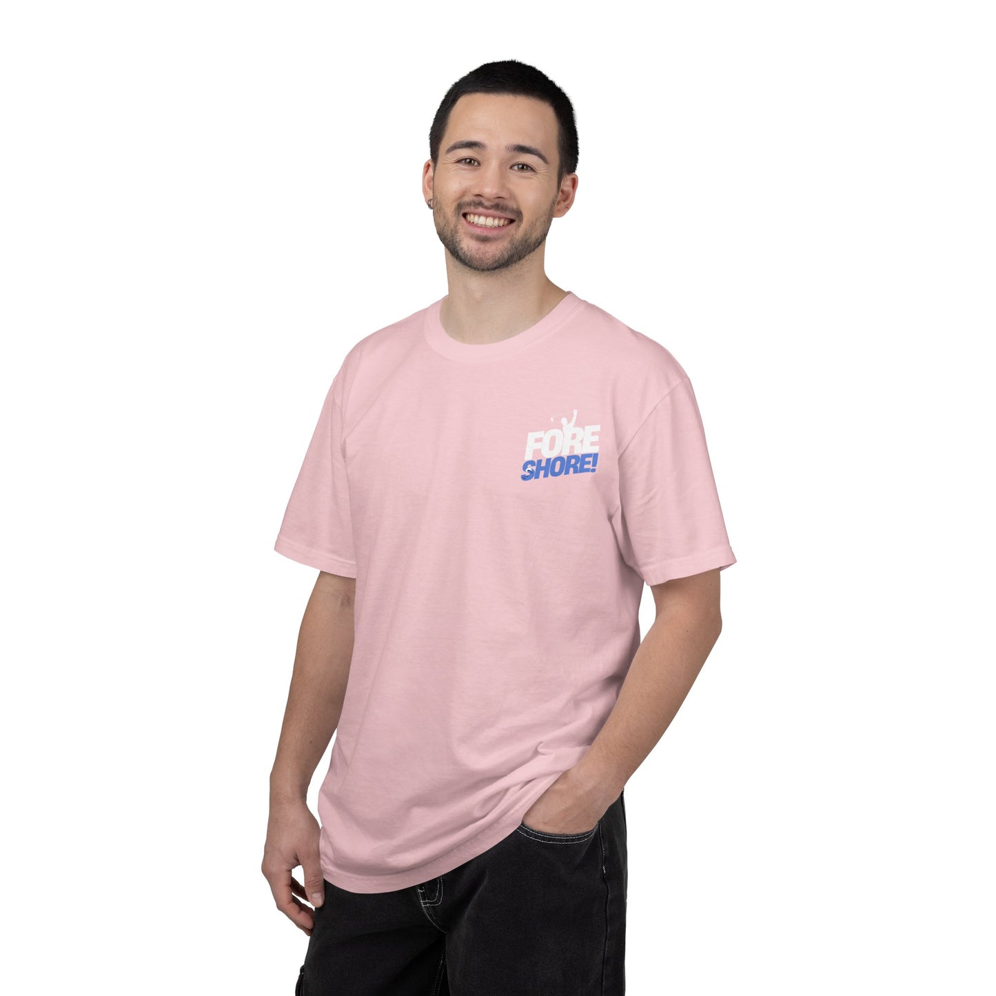 Fore Shore- Golfer Coastal Tee