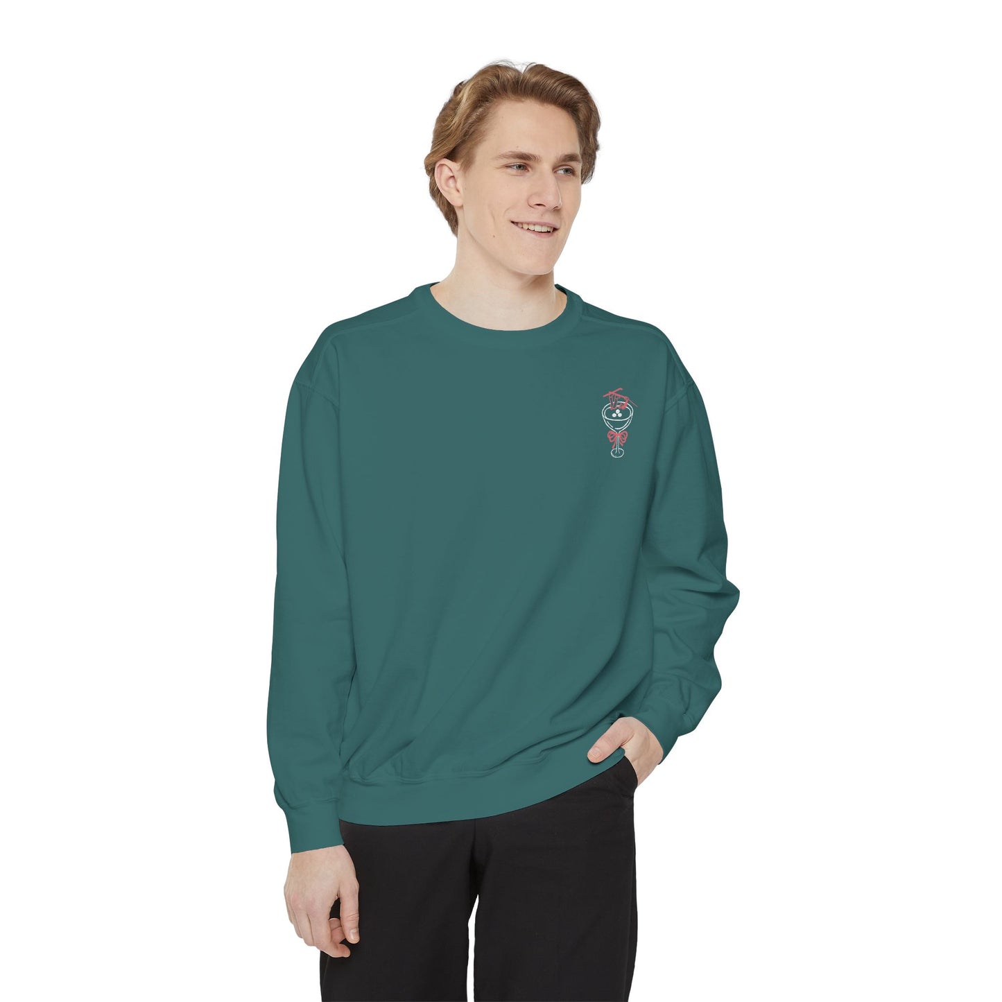 Ski Ya at the Bar-Crewneck
