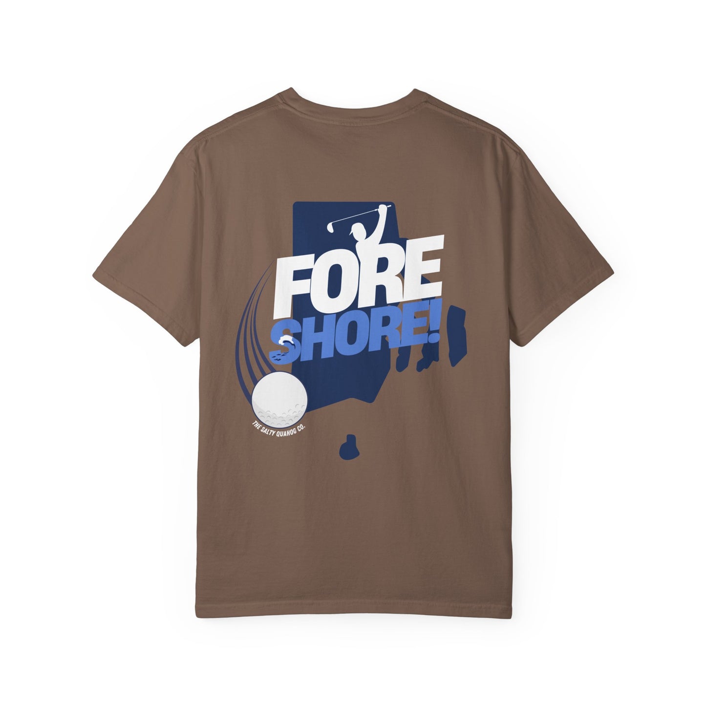 Fore Shore- Golfer Coastal Tee