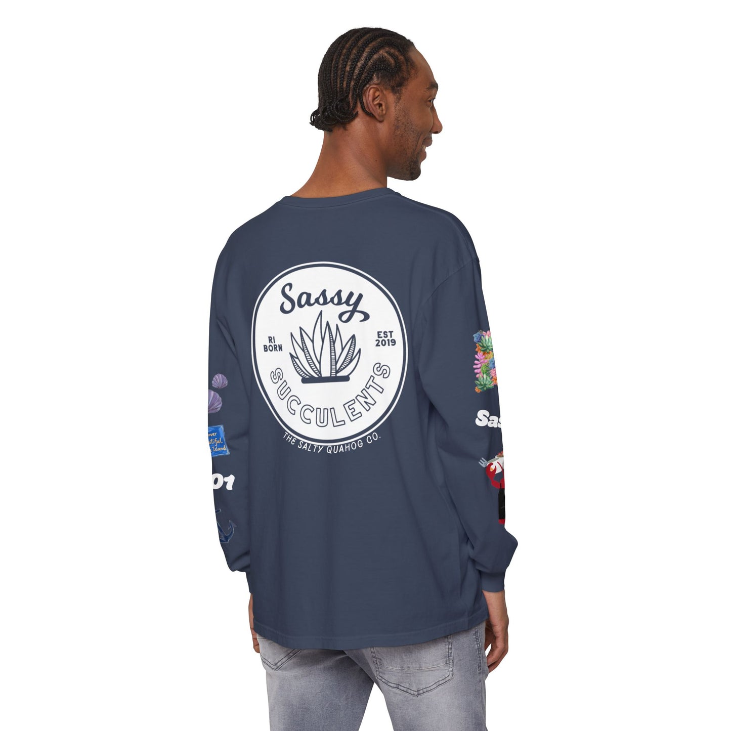 Sassy Succulents Long Sleeve T-Shirt