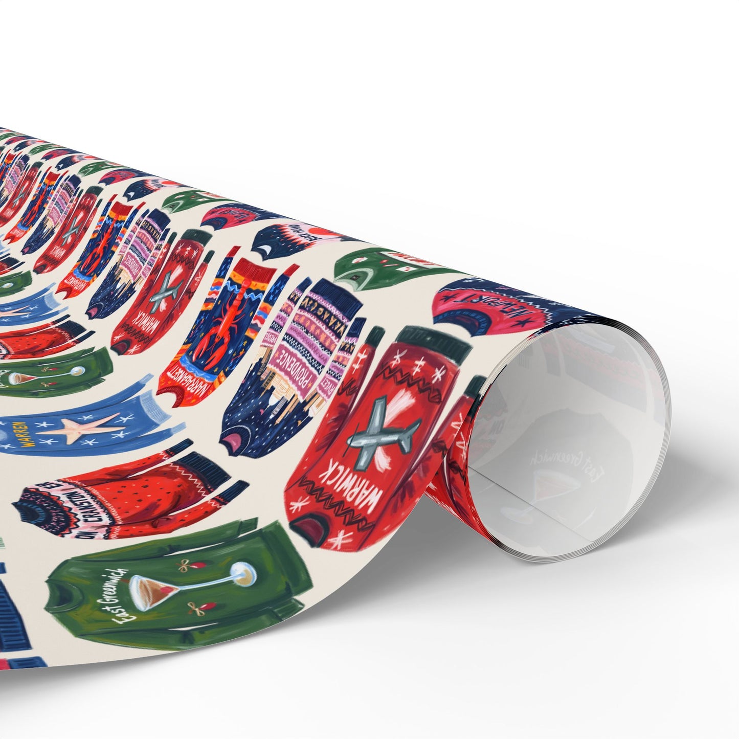 RI Ugly Sweater- Wrapping Paper