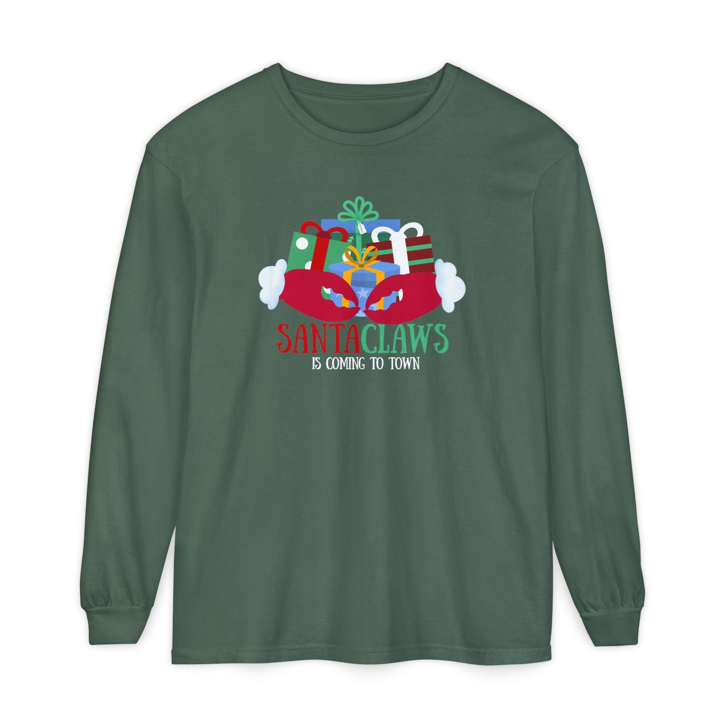 Santa Claws- Long Sleeve