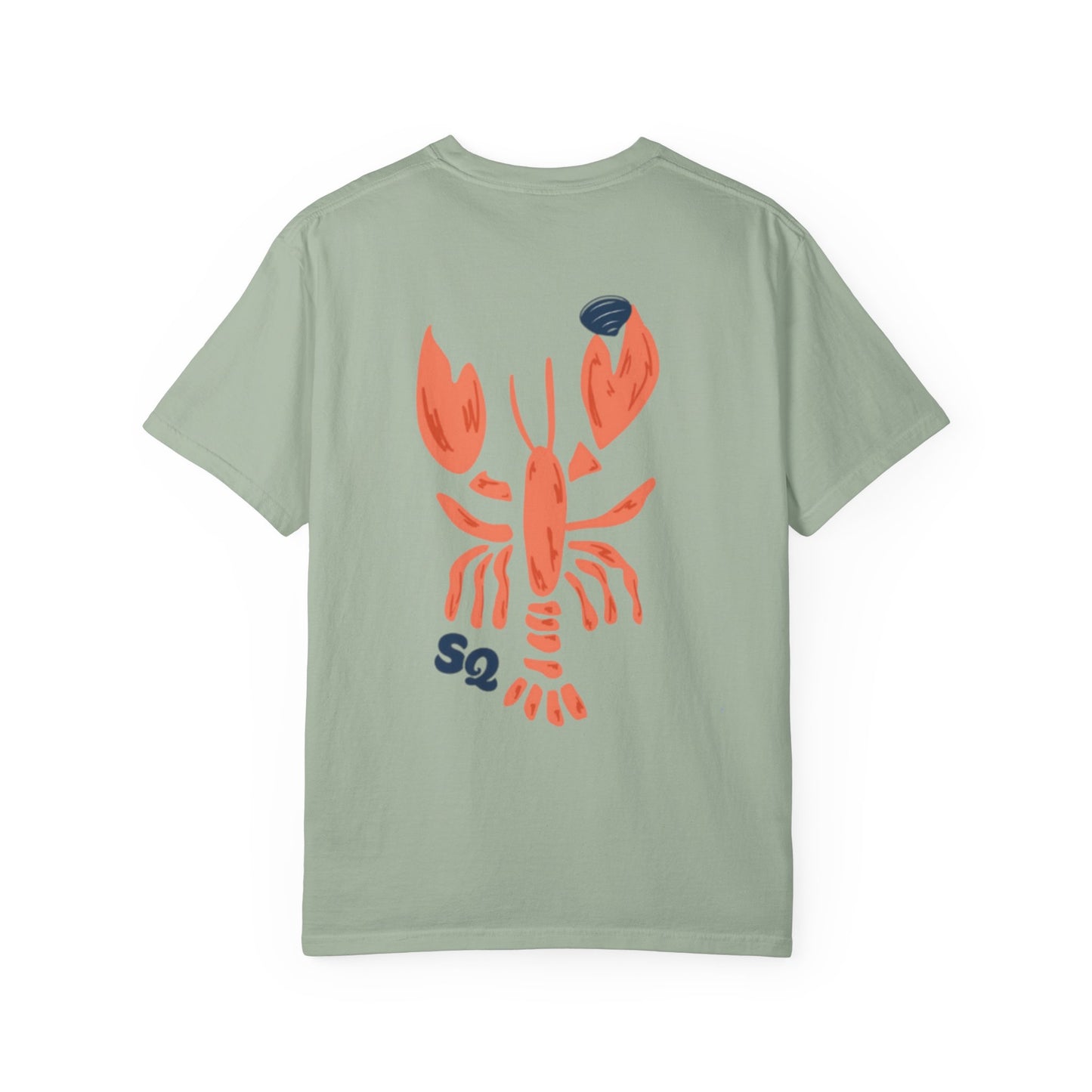 Salty Quahog Tee- Lobster on back