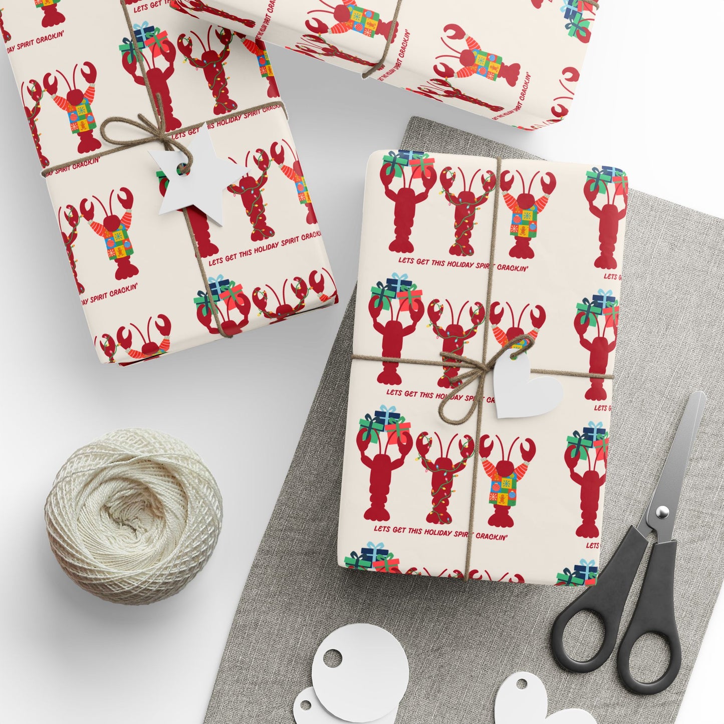 Lets Get This Holiday Spirit Crackin- Wrapping Paper