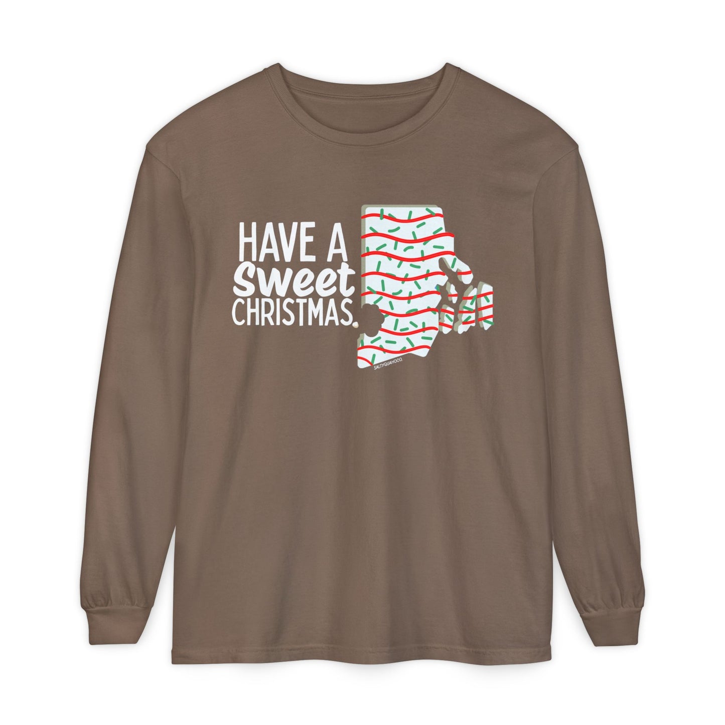 RI Shaped Holiday Cake- Long Sleeve