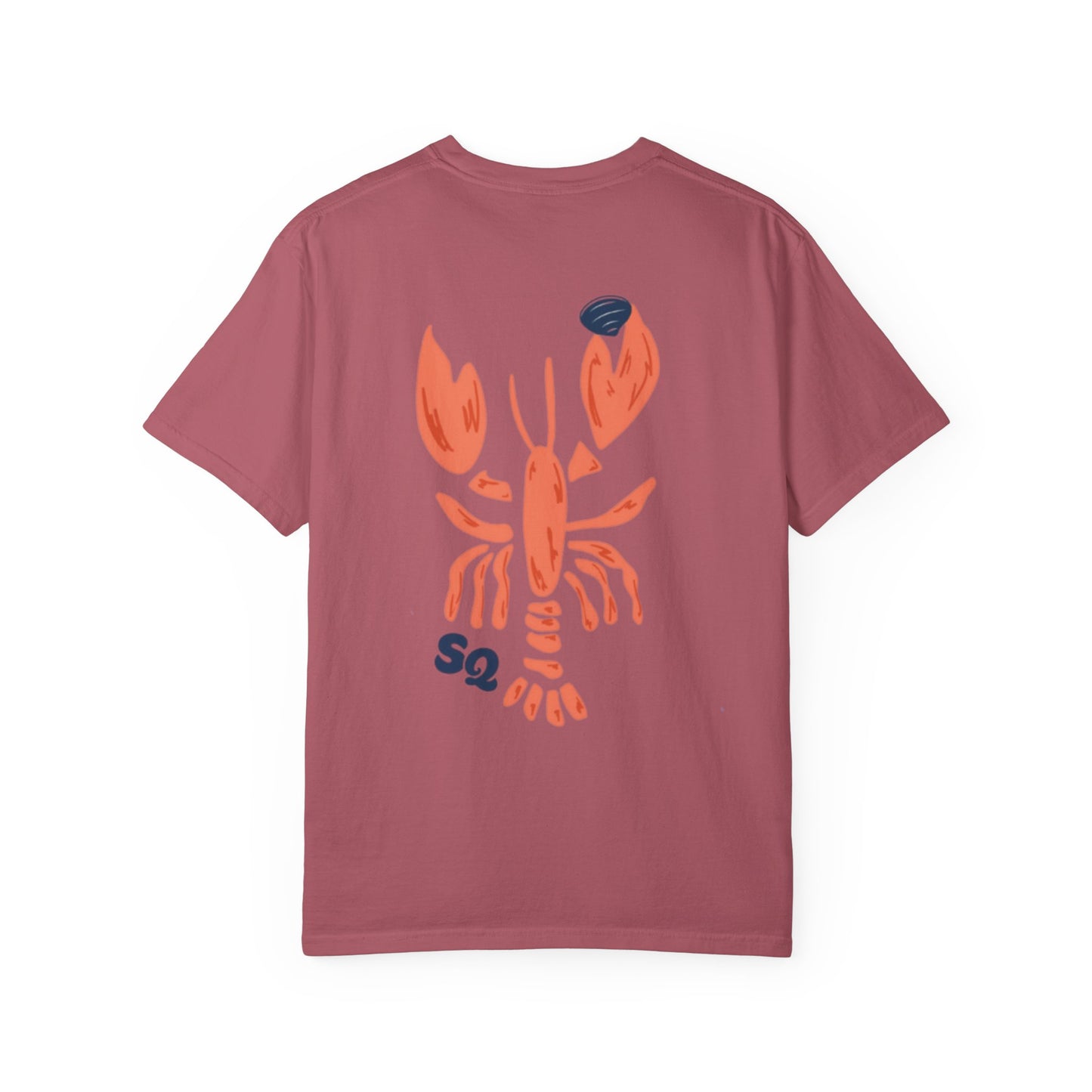 Salty Quahog Tee- Lobster on back
