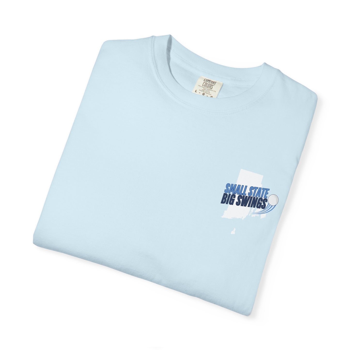 Small State Big Swings- Golfer Coastal Tee