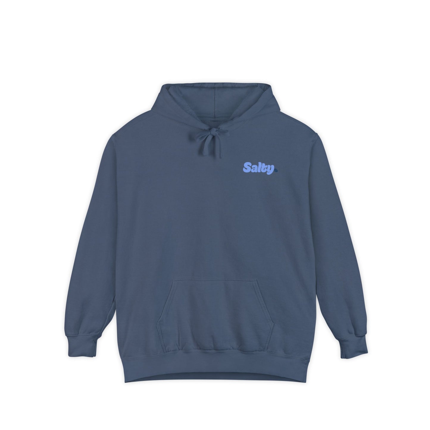 Salty. Hoodie with Logo on back