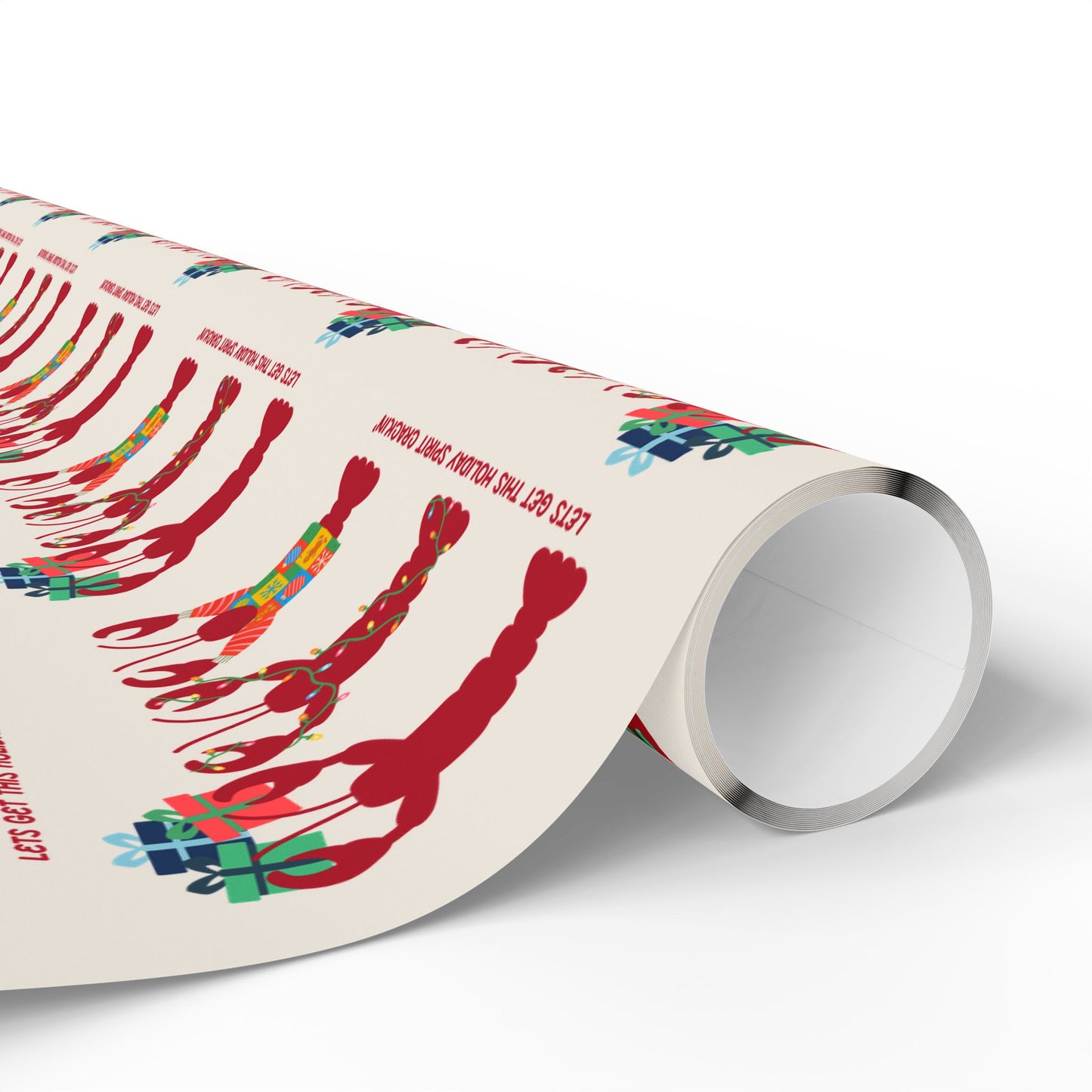 Lets Get This Holiday Spirit Crackin- Wrapping Paper