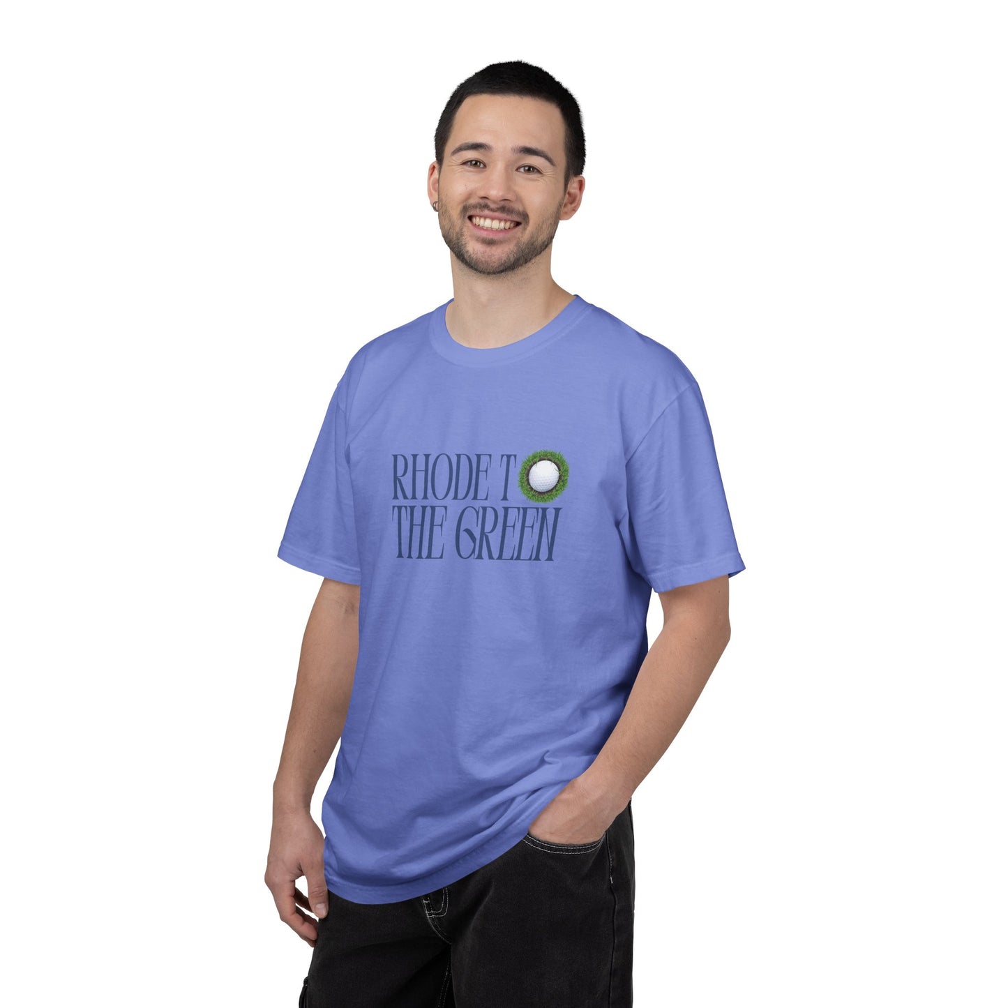 Rhode to the Green — Golfer Coastal Tee