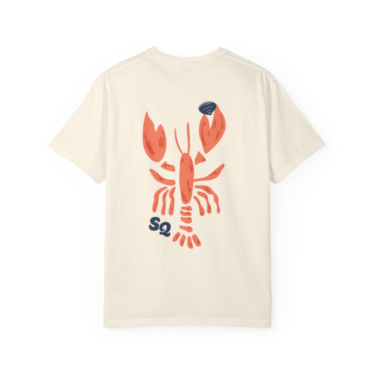 Salty Quahog Tee- Lobster on back