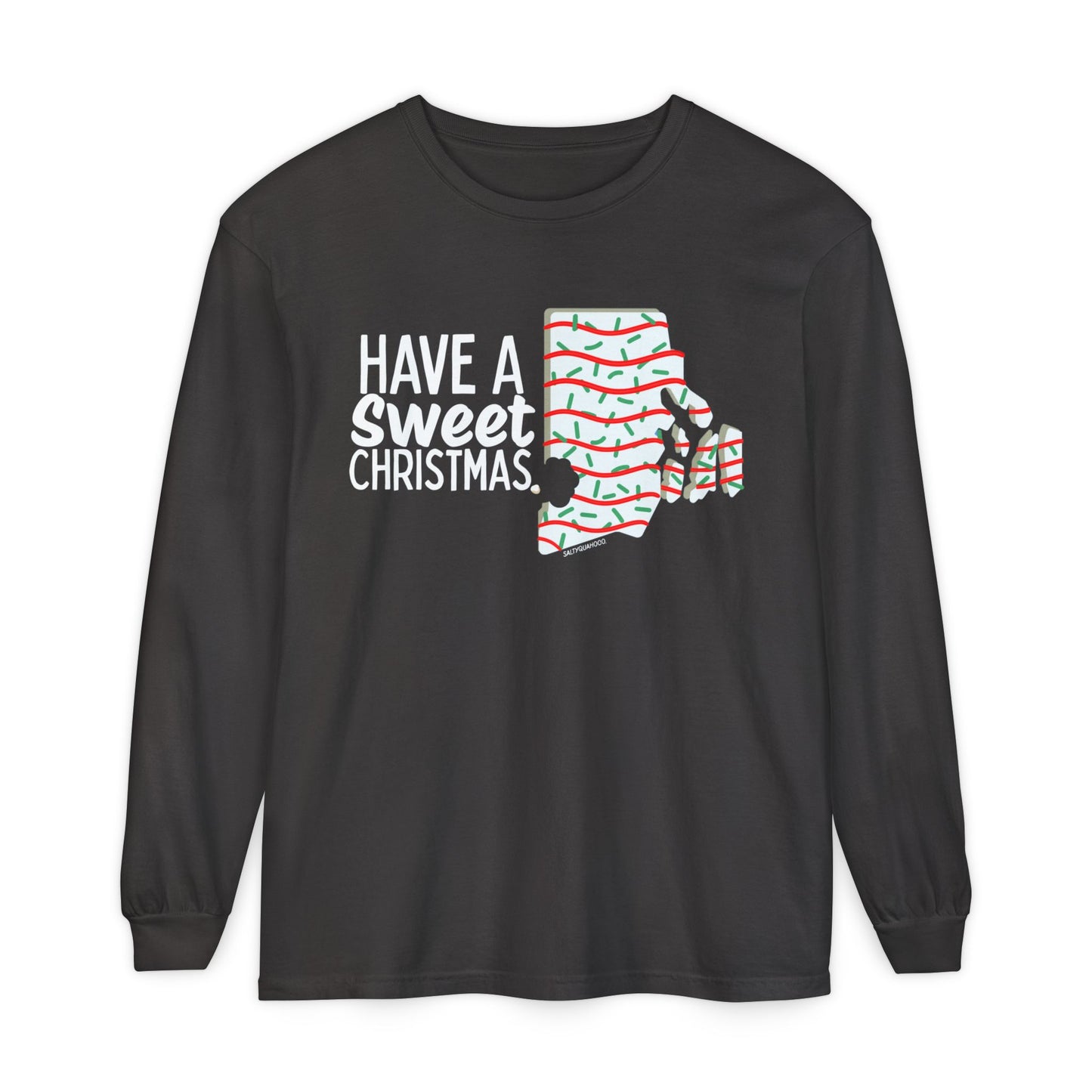 RI Shaped Holiday Cake- Long Sleeve