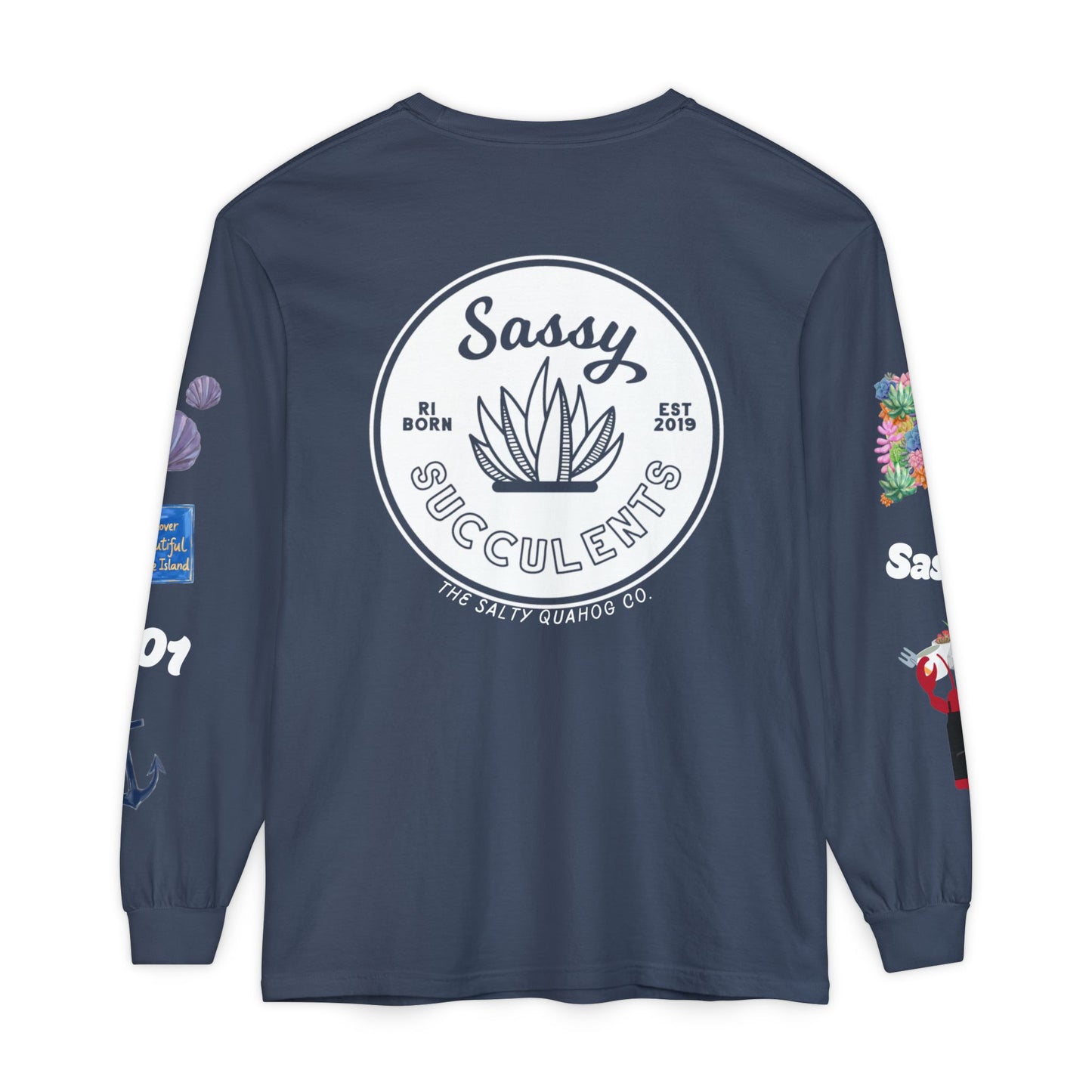 Sassy Succulents Long Sleeve T-Shirt