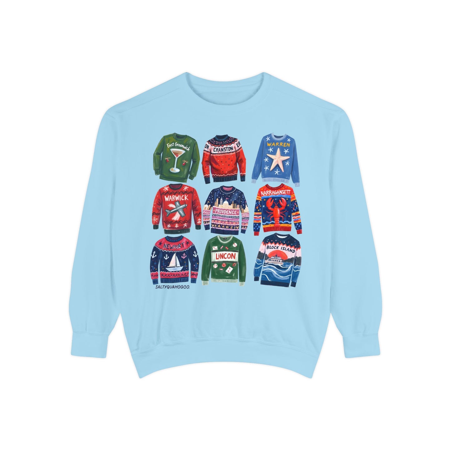RI Ugly Sweater-Crewneck