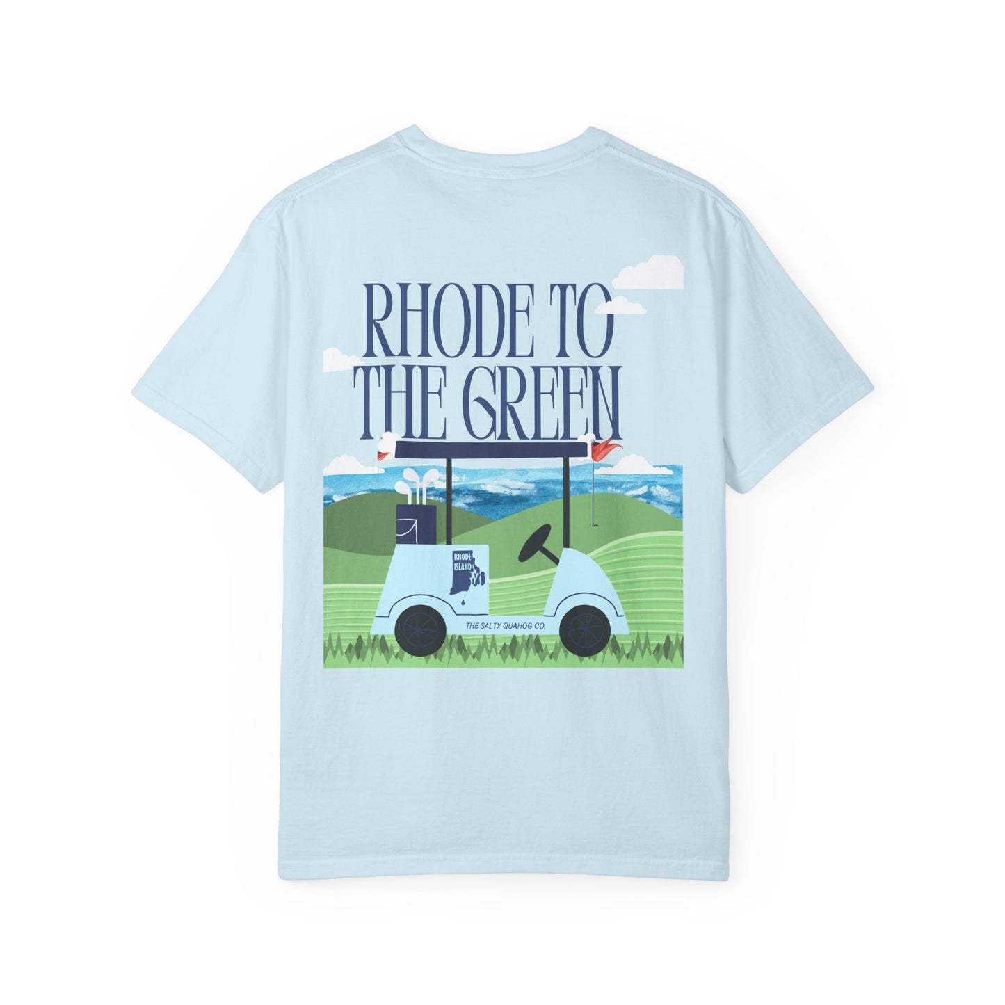 Rhode to the Green — Golfer Coastal Tee