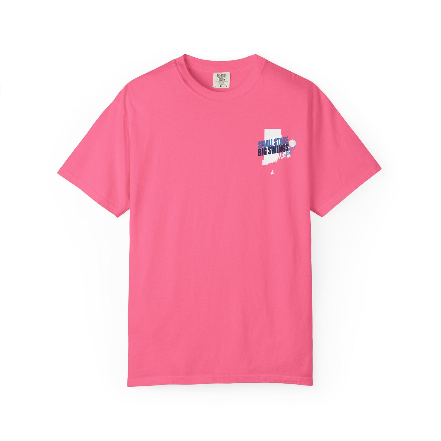 Small State Big Swings- Golfer Coastal Tee