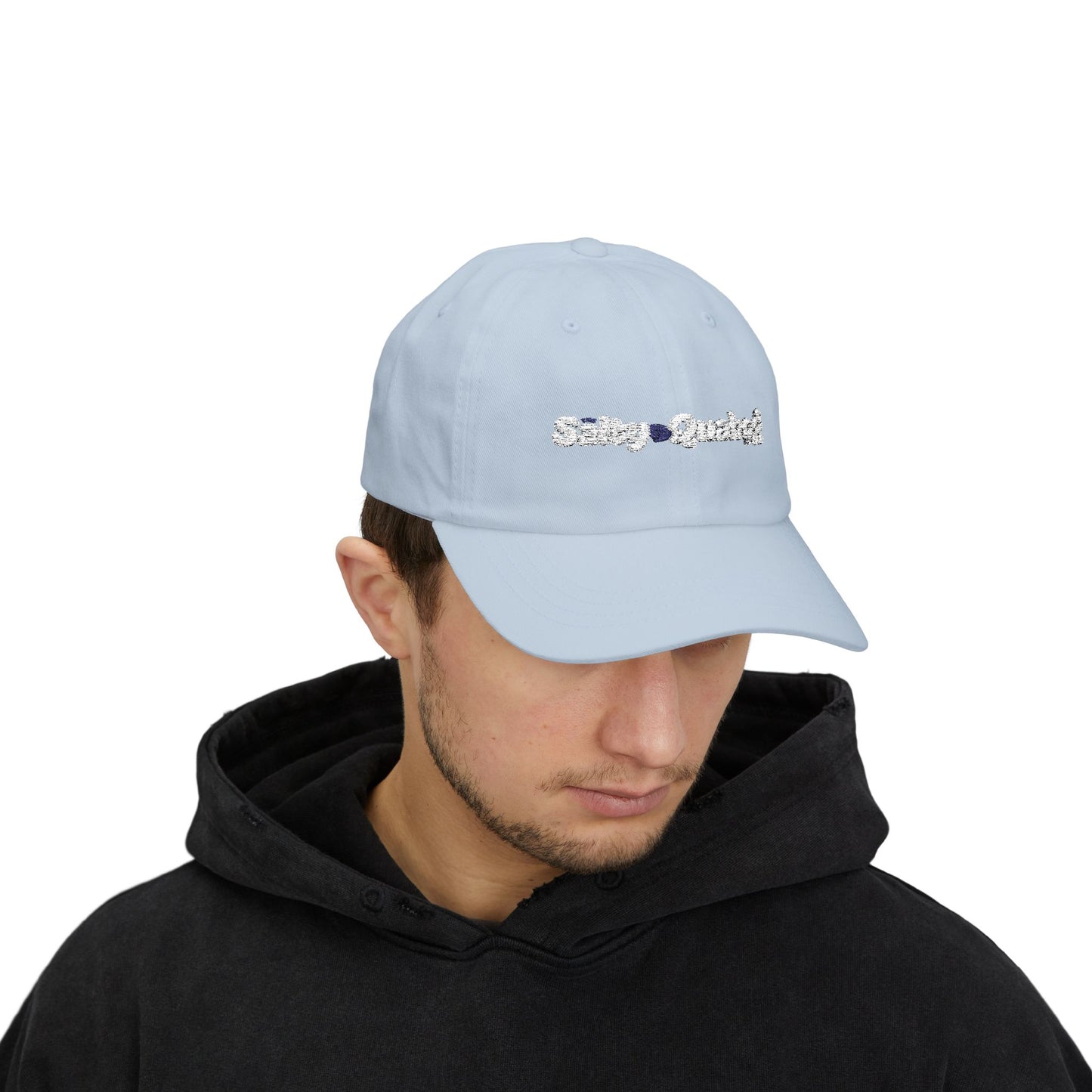 Salty Quahog Logo  Dad Cap