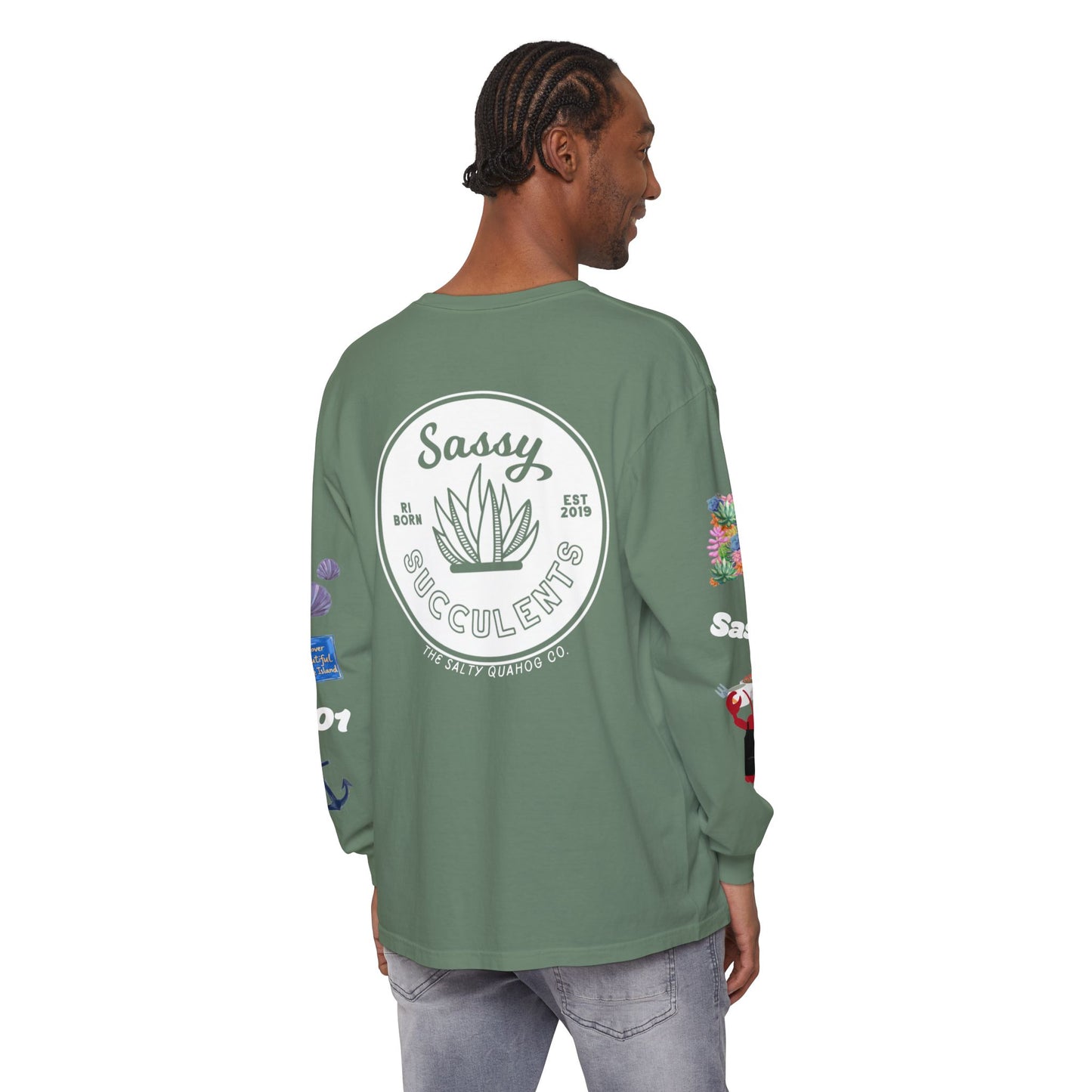 Sassy Succulents Long Sleeve T-Shirt
