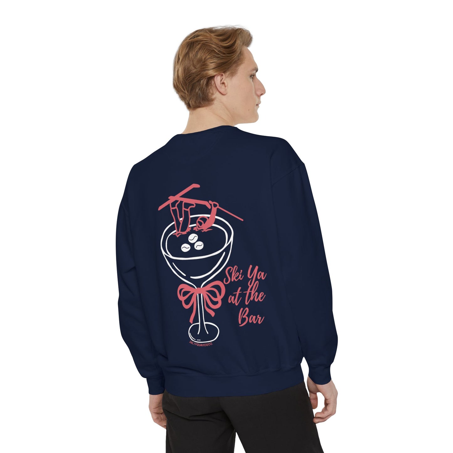 Ski Ya at the Bar-Crewneck