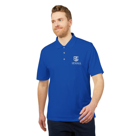 Adidas Sewall Financial Group Embroidered Polo