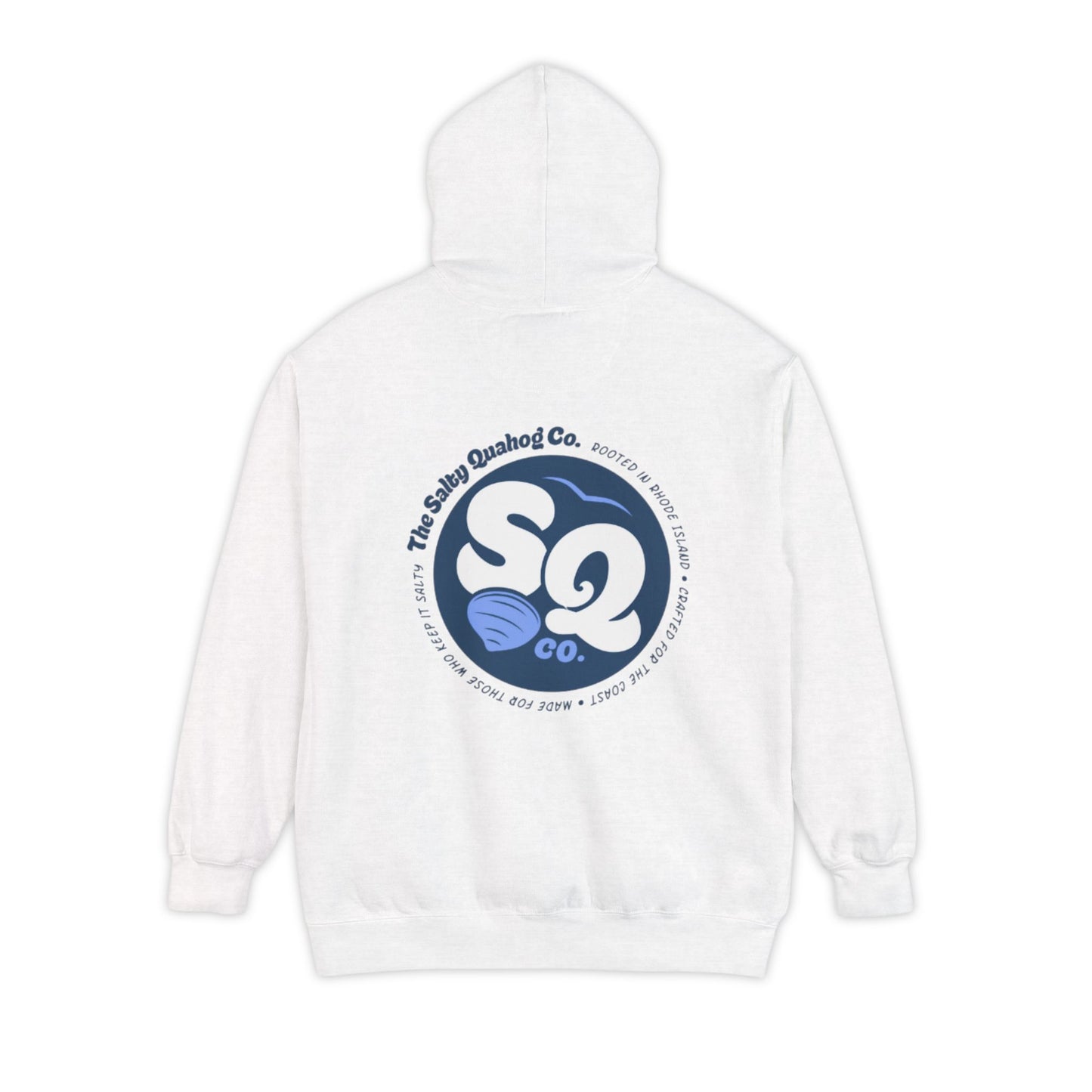 Salty. Hoodie with Logo on back