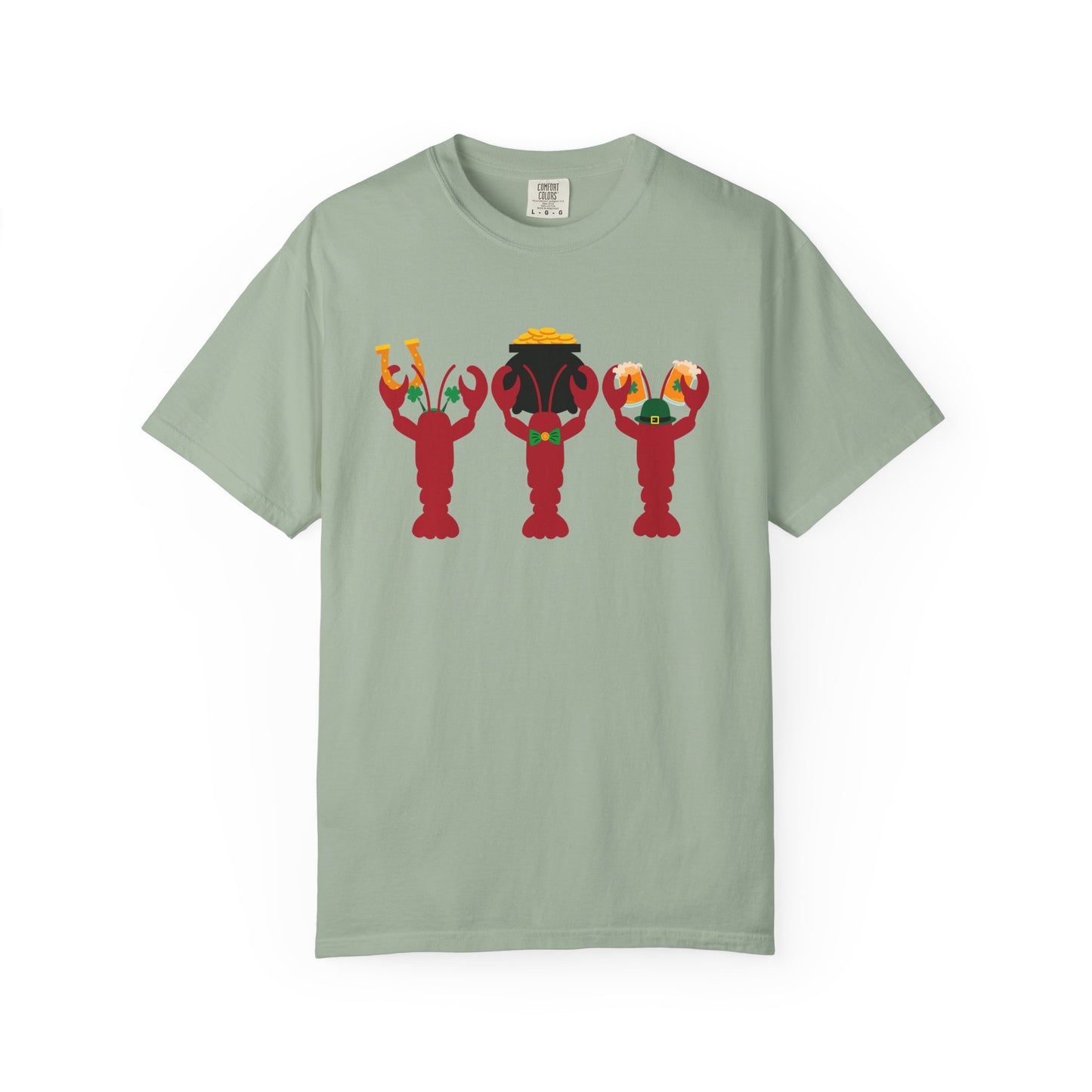 St. Patrick’s Day Lobster T-Shirt — Lucky Lobster Tee