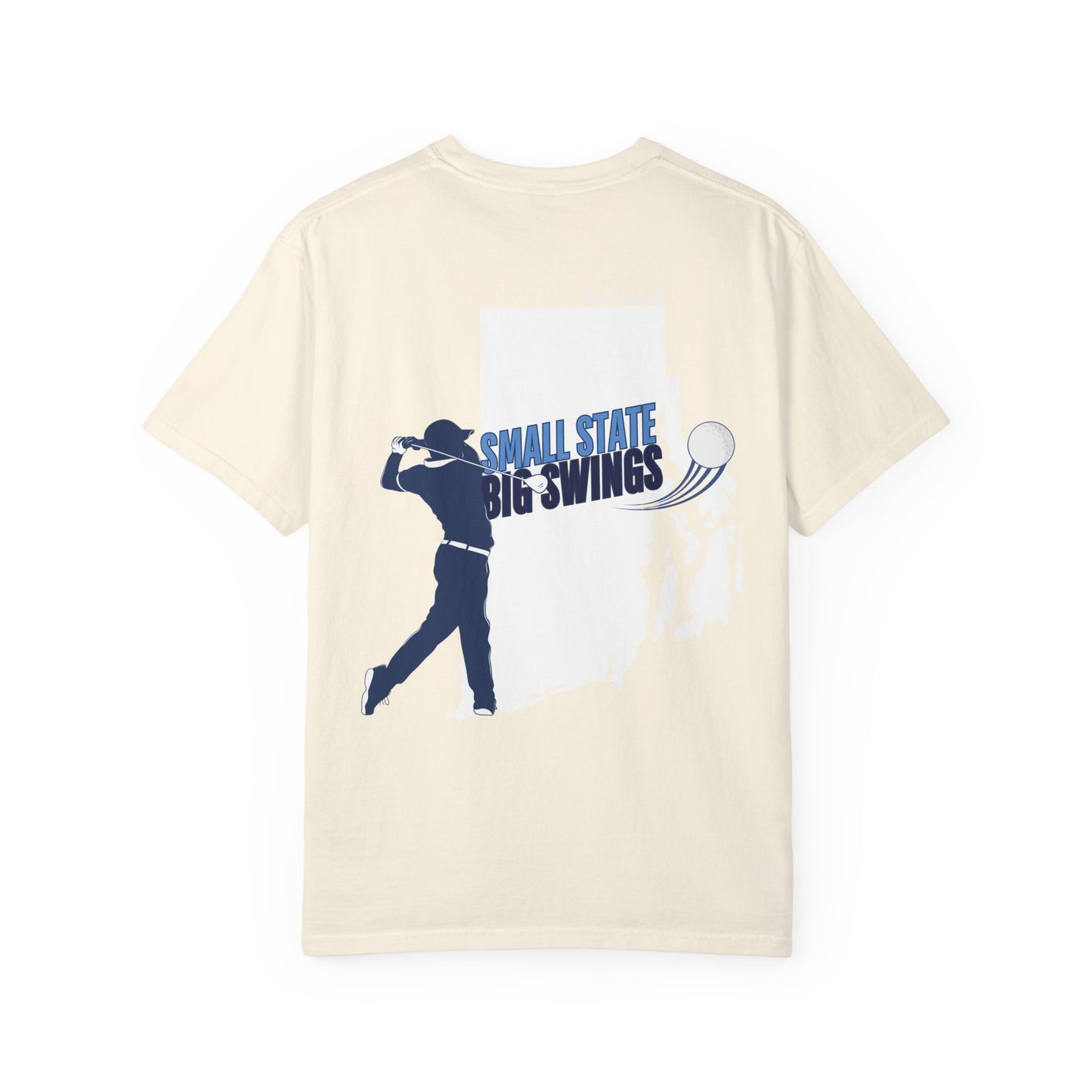 Small State Big Swings- Golfer Coastal Tee