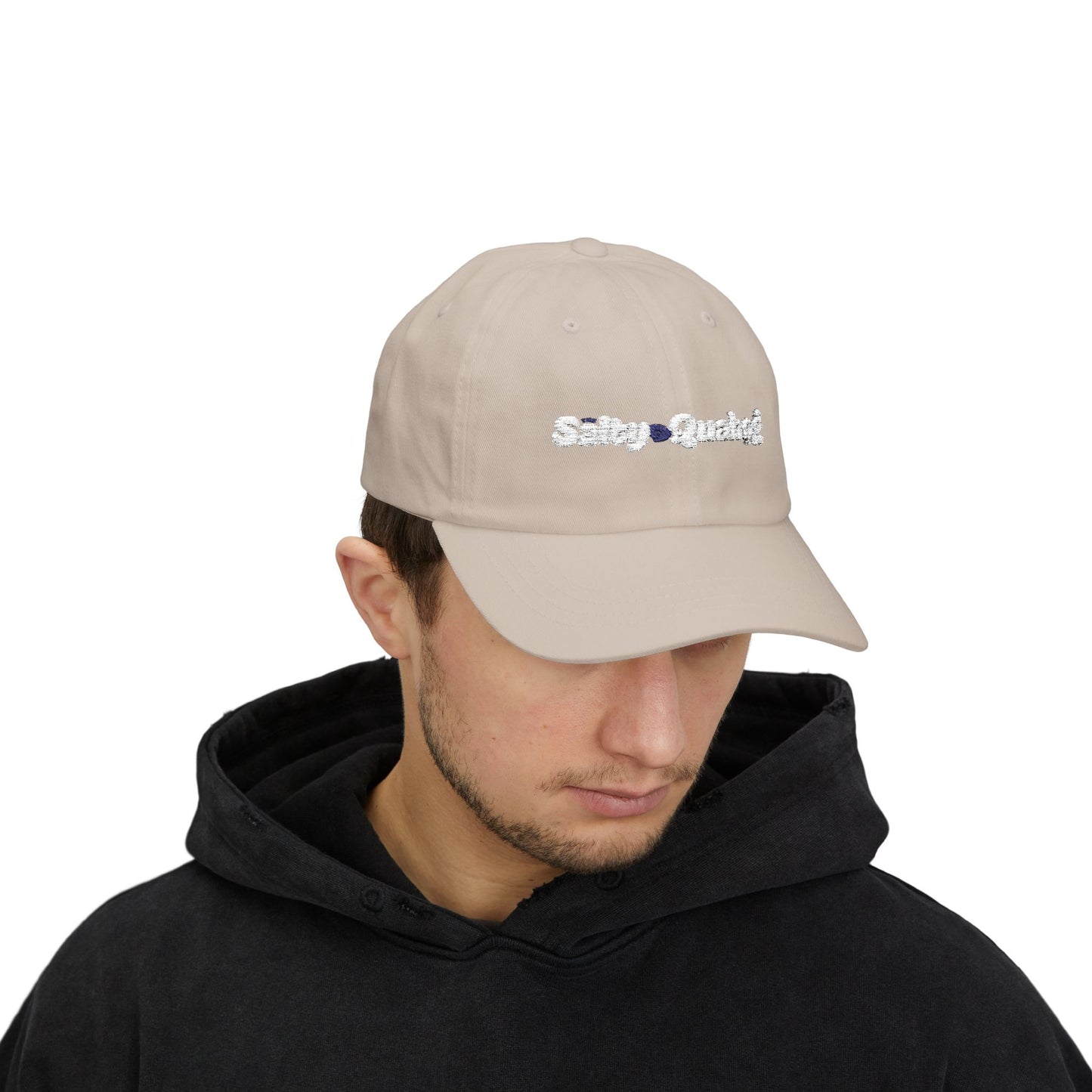 Salty Quahog Logo  Dad Cap