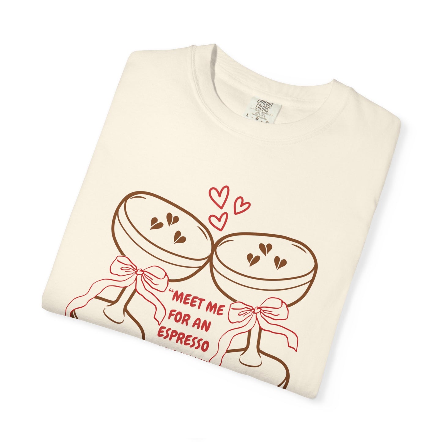 Espresso Martini T-Shirt — "Meet Me for an Espresso Martini" Graphic Tee