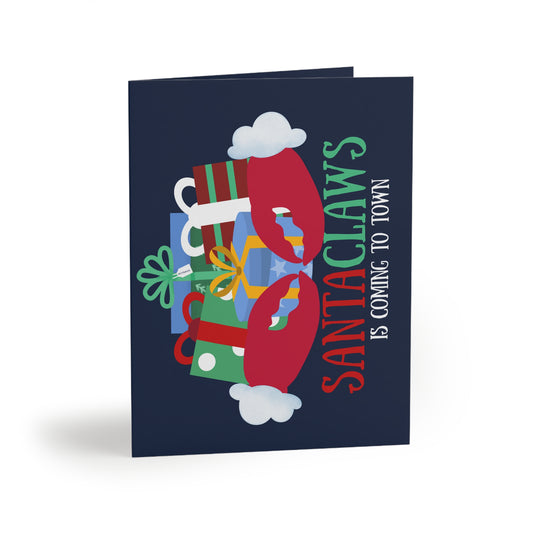 Santa Claws Christmas Cards