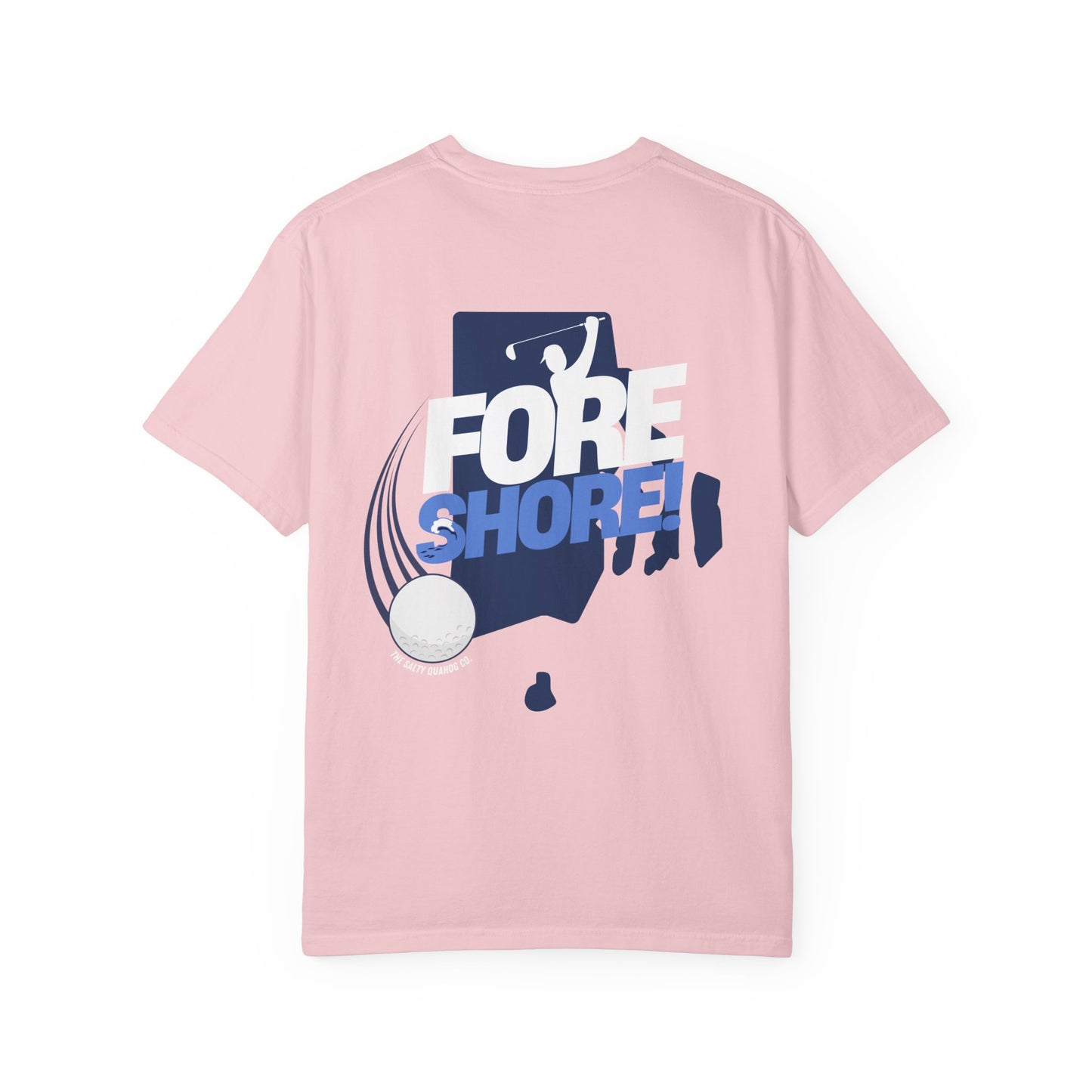 Fore Shore- Golfer Coastal Tee