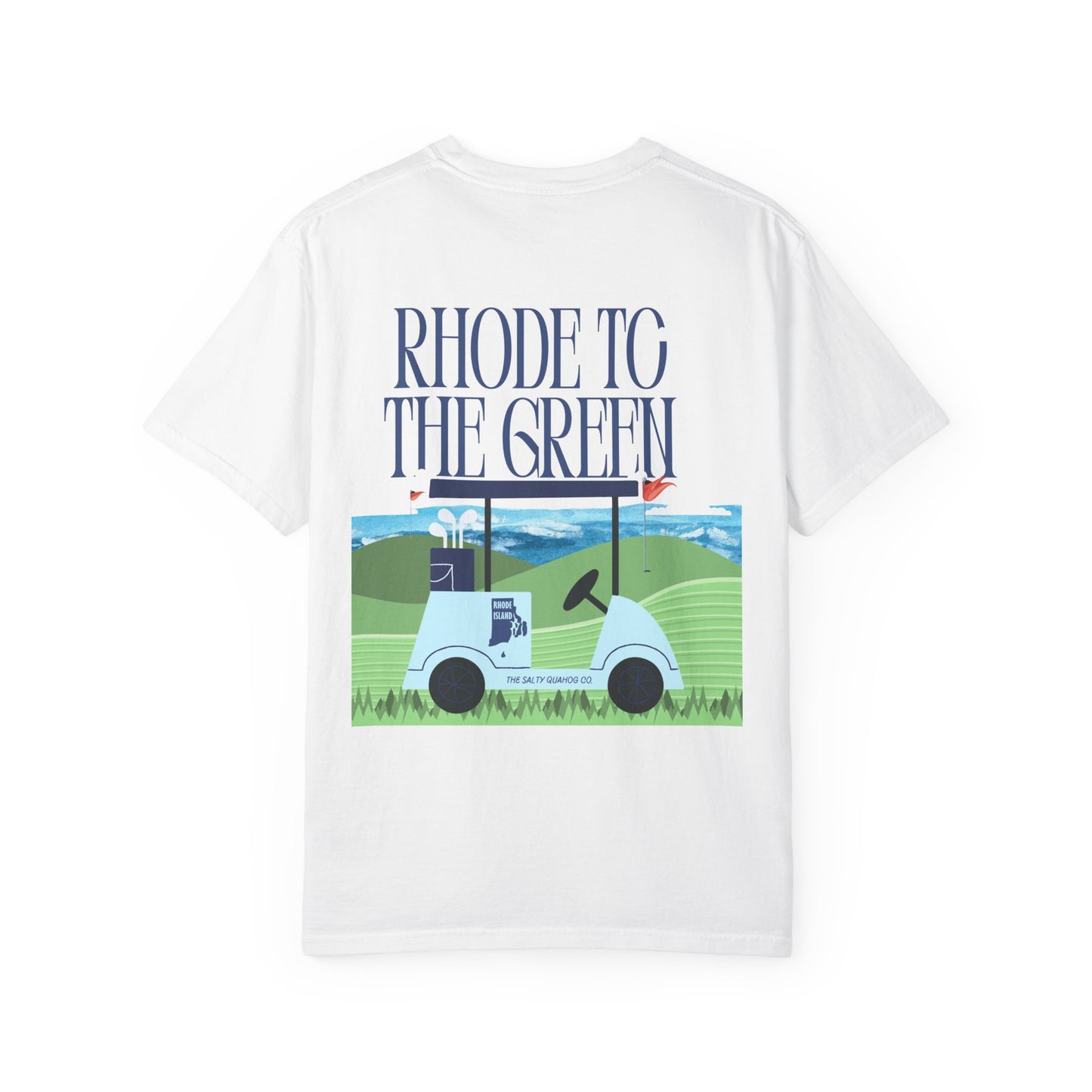 Rhode to the Green — Golfer Coastal Tee