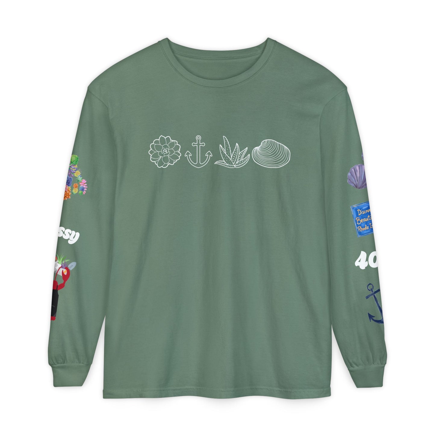 Sassy Succulents Long Sleeve T-Shirt