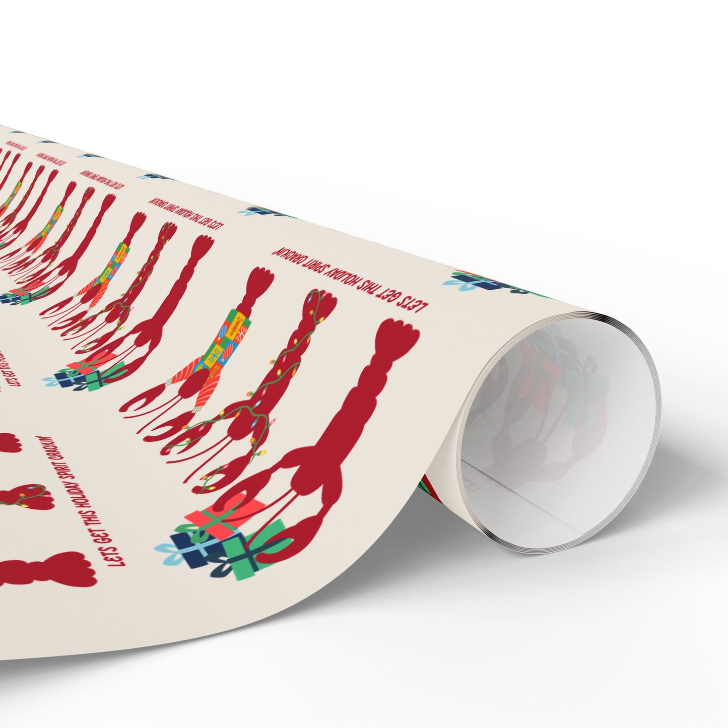 Lets Get This Holiday Spirit Crackin- Wrapping Paper