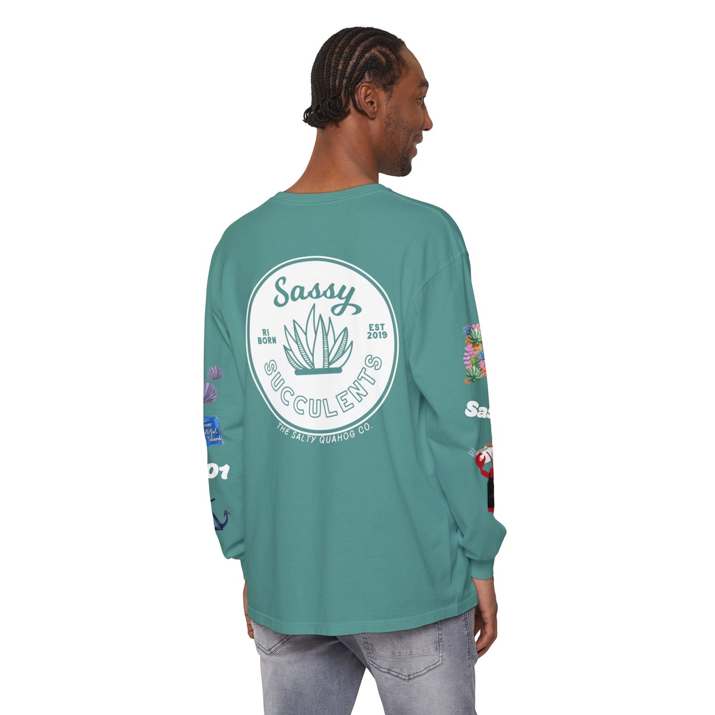 Sassy Succulents Long Sleeve T-Shirt