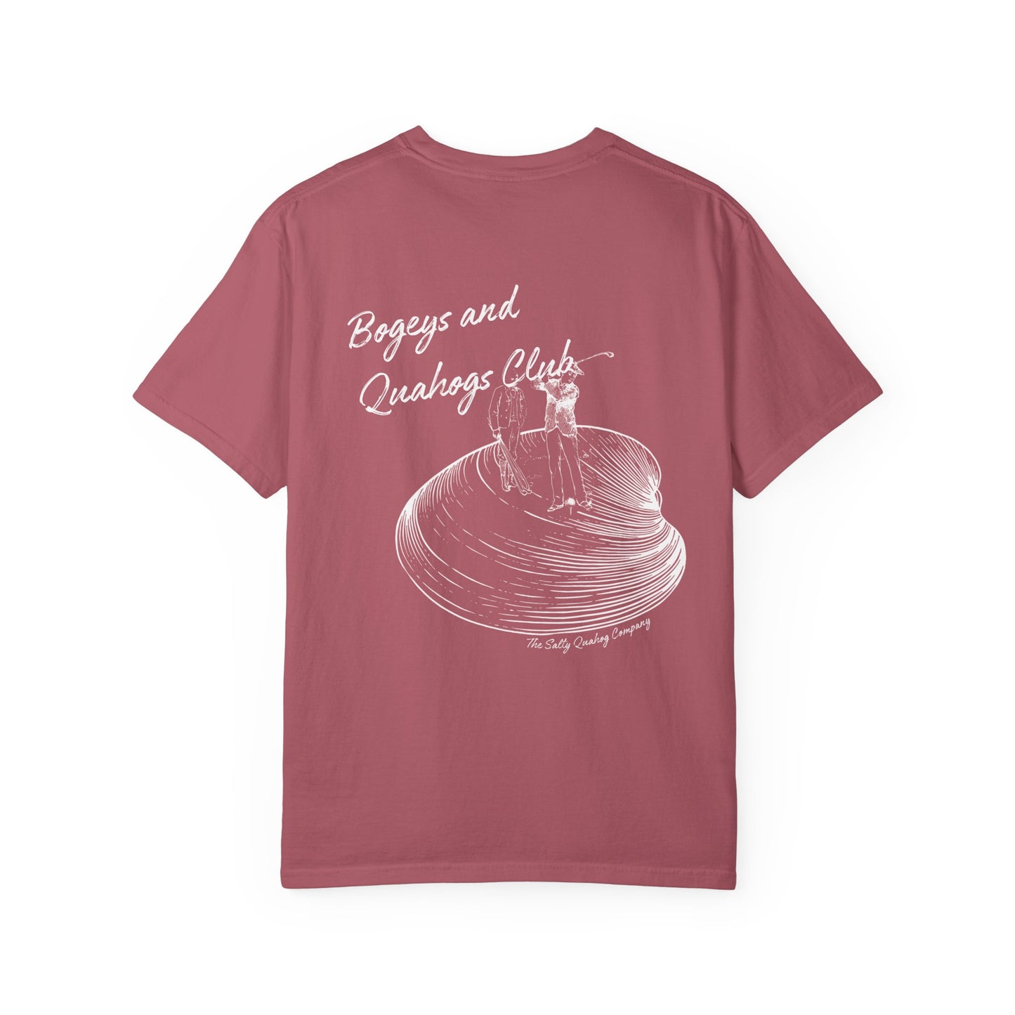 Bogeys and Quahogs- Golfer Coastal Tee