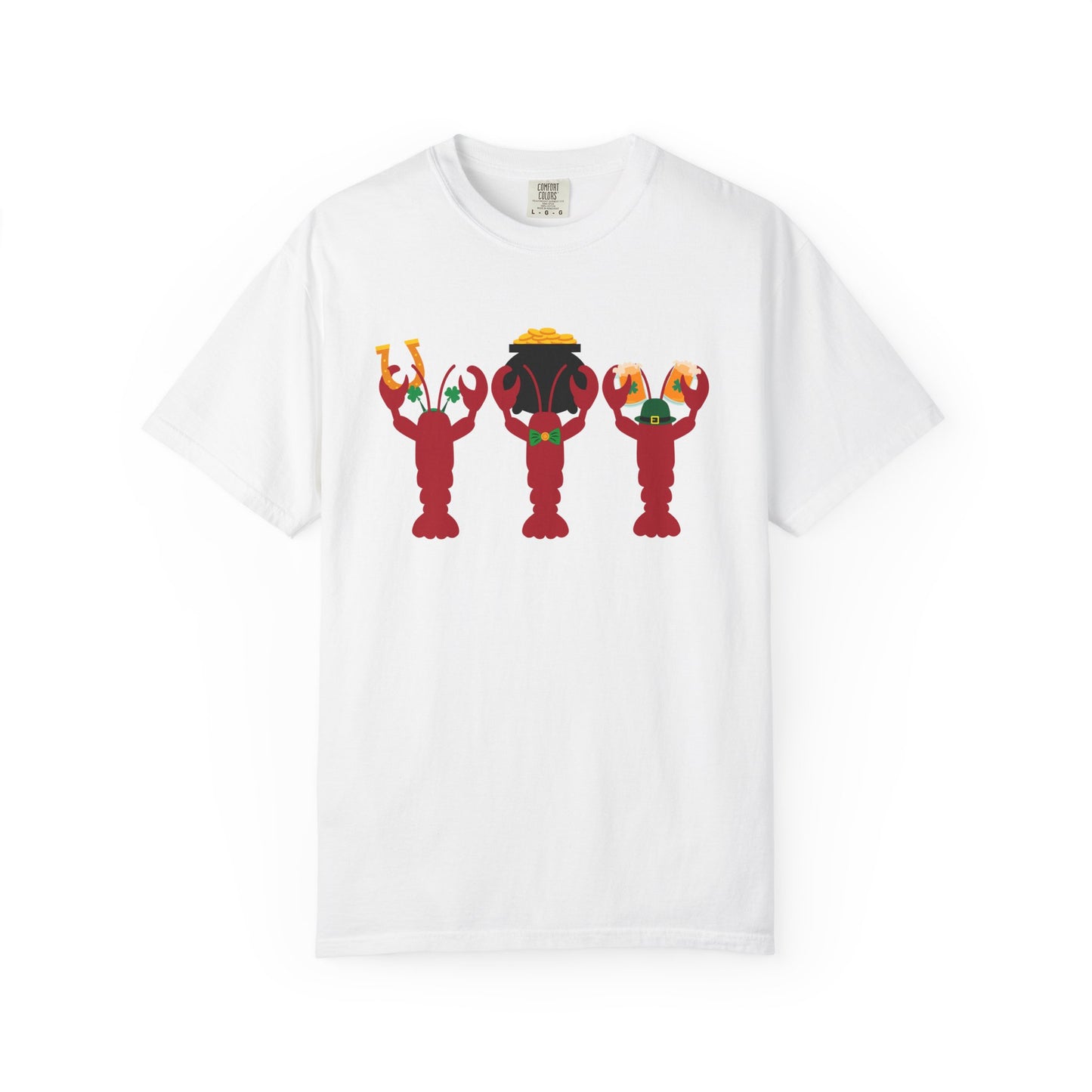 St. Patrick’s Day Lobster T-Shirt — Lucky Lobster Tee