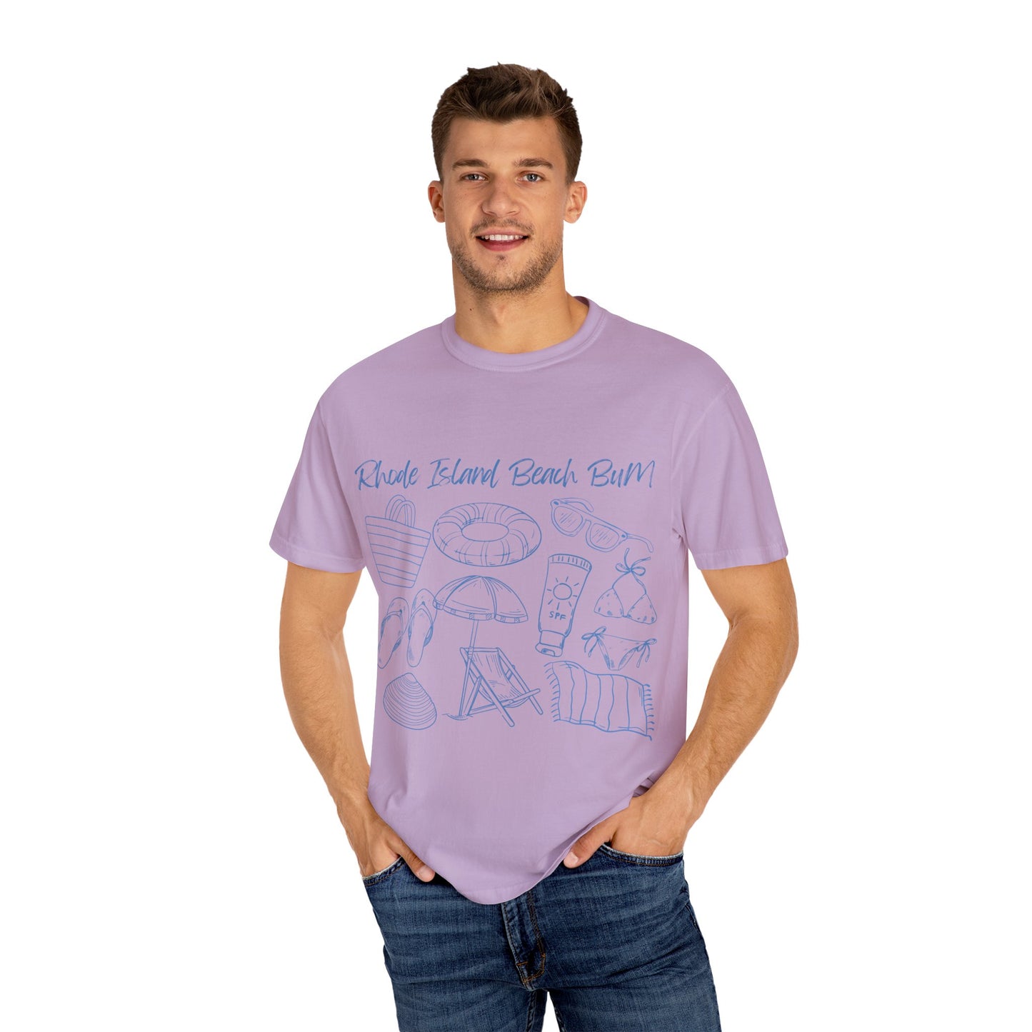 Rhode Island Beach Bum T-shirt