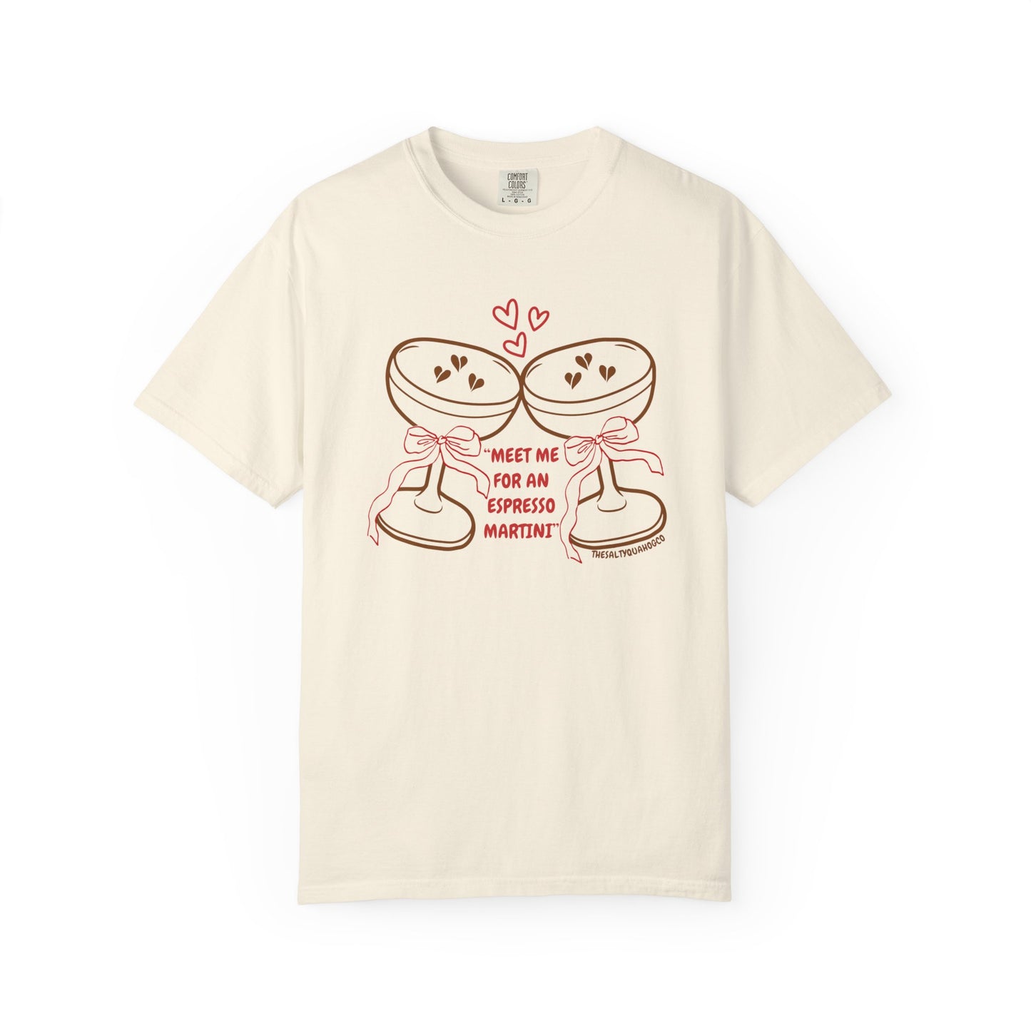 Espresso Martini T-Shirt — "Meet Me for an Espresso Martini" Graphic Tee