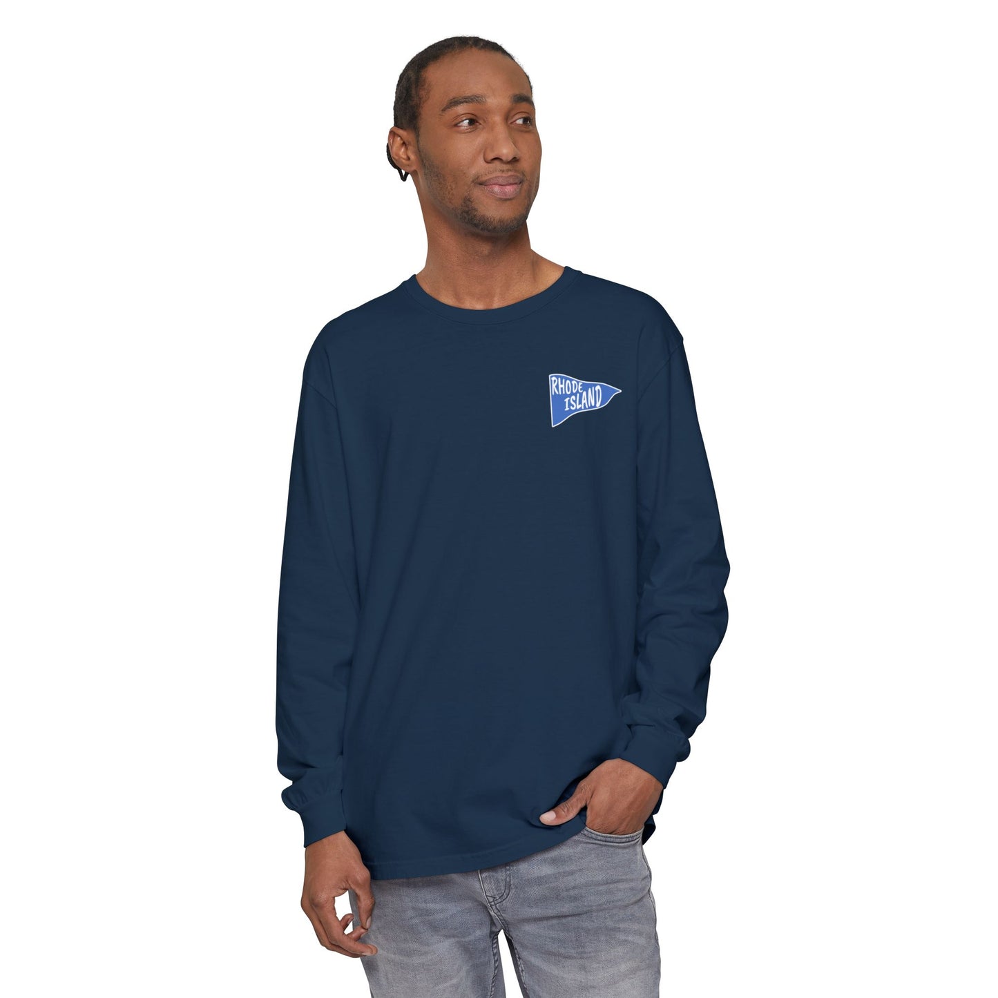 College Sketch Unisex Long Sleeve T-Shirt