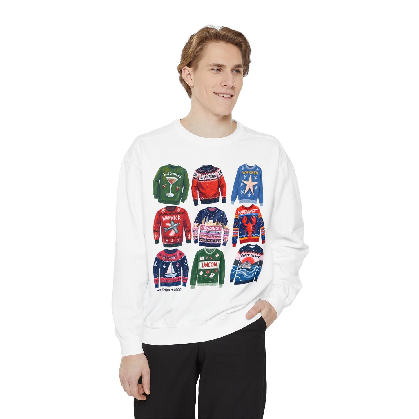 RI Ugly Sweater-Crewneck