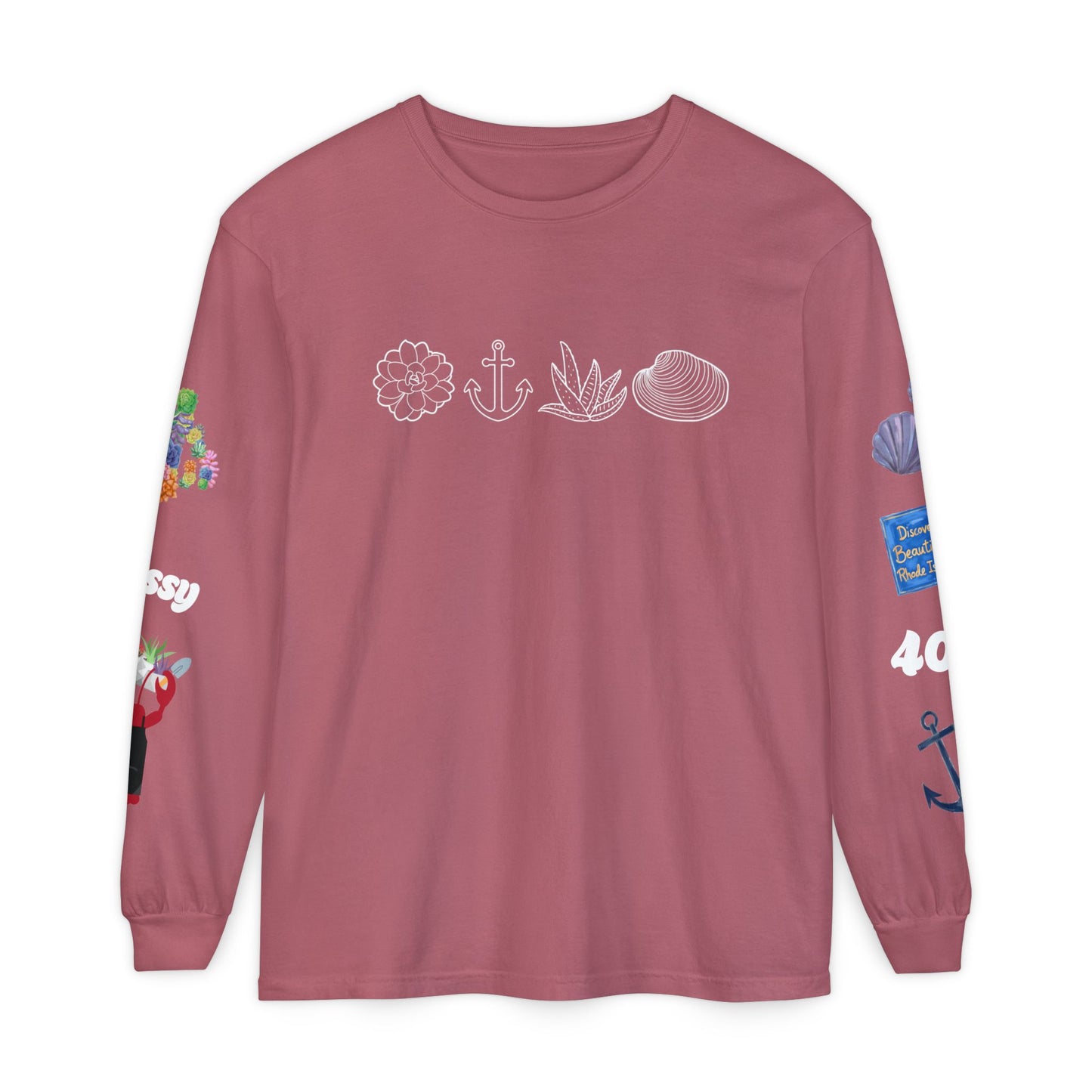 Sassy Succulents Long Sleeve T-Shirt