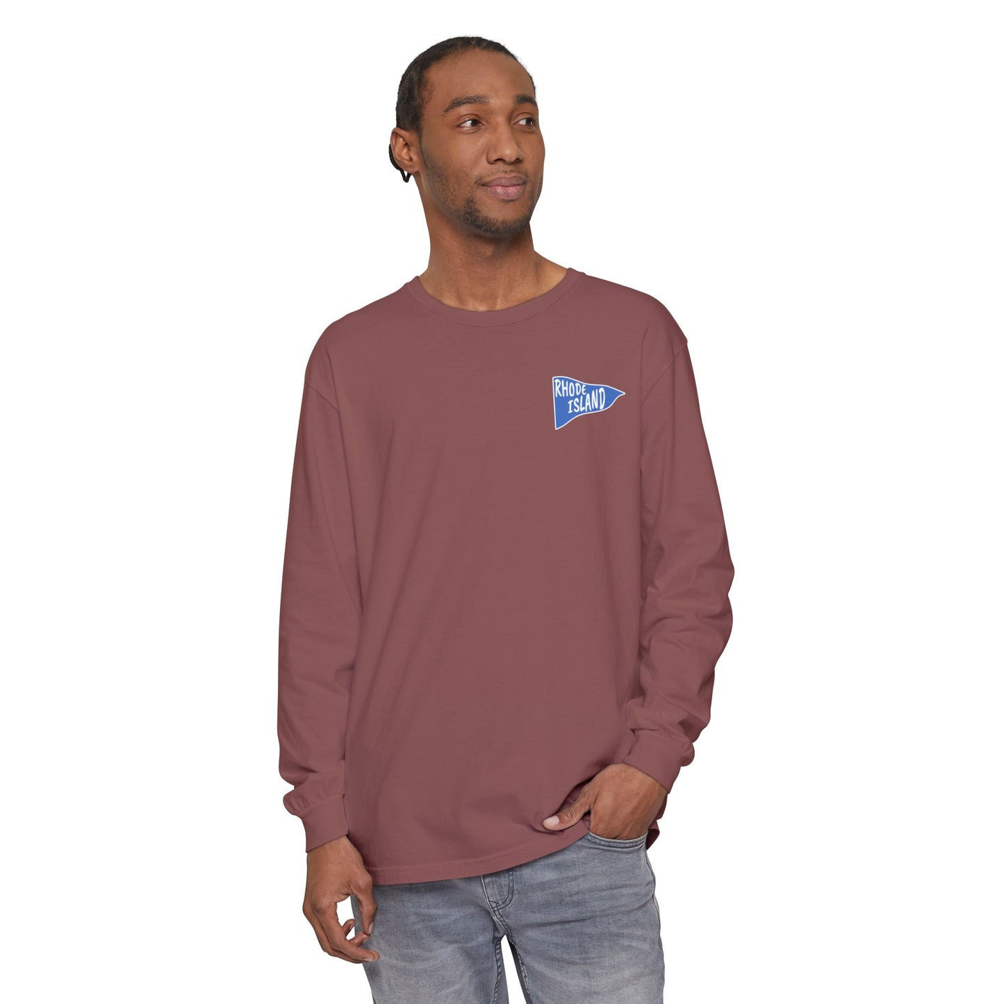 College Sketch Unisex Long Sleeve T-Shirt