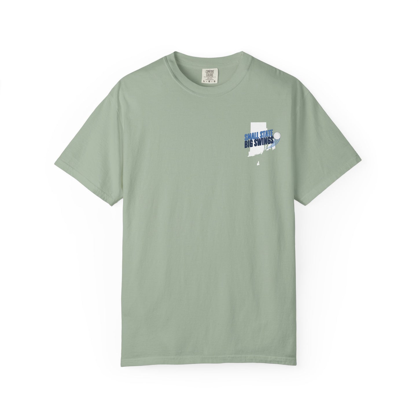 Small State Big Swings- Golfer Coastal Tee