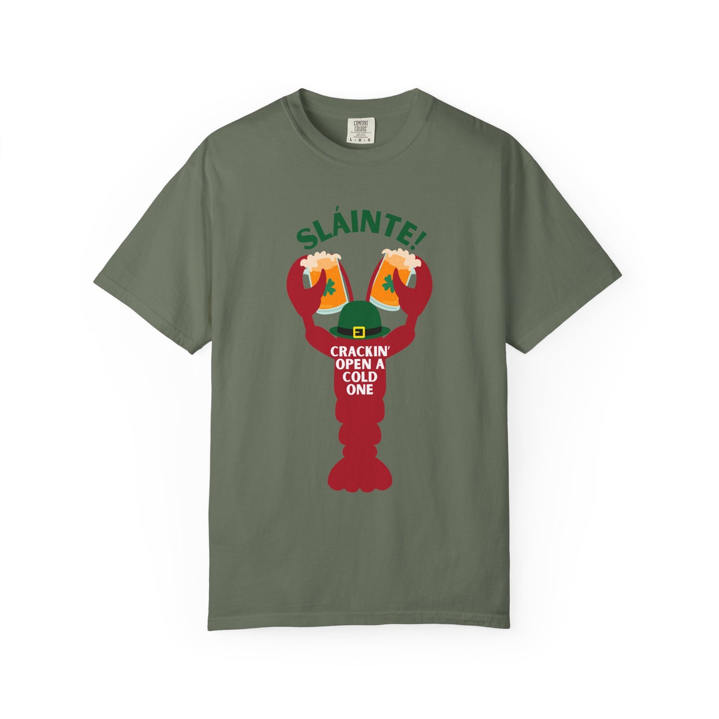 Crackin Open a Cold One Lobster Tee
