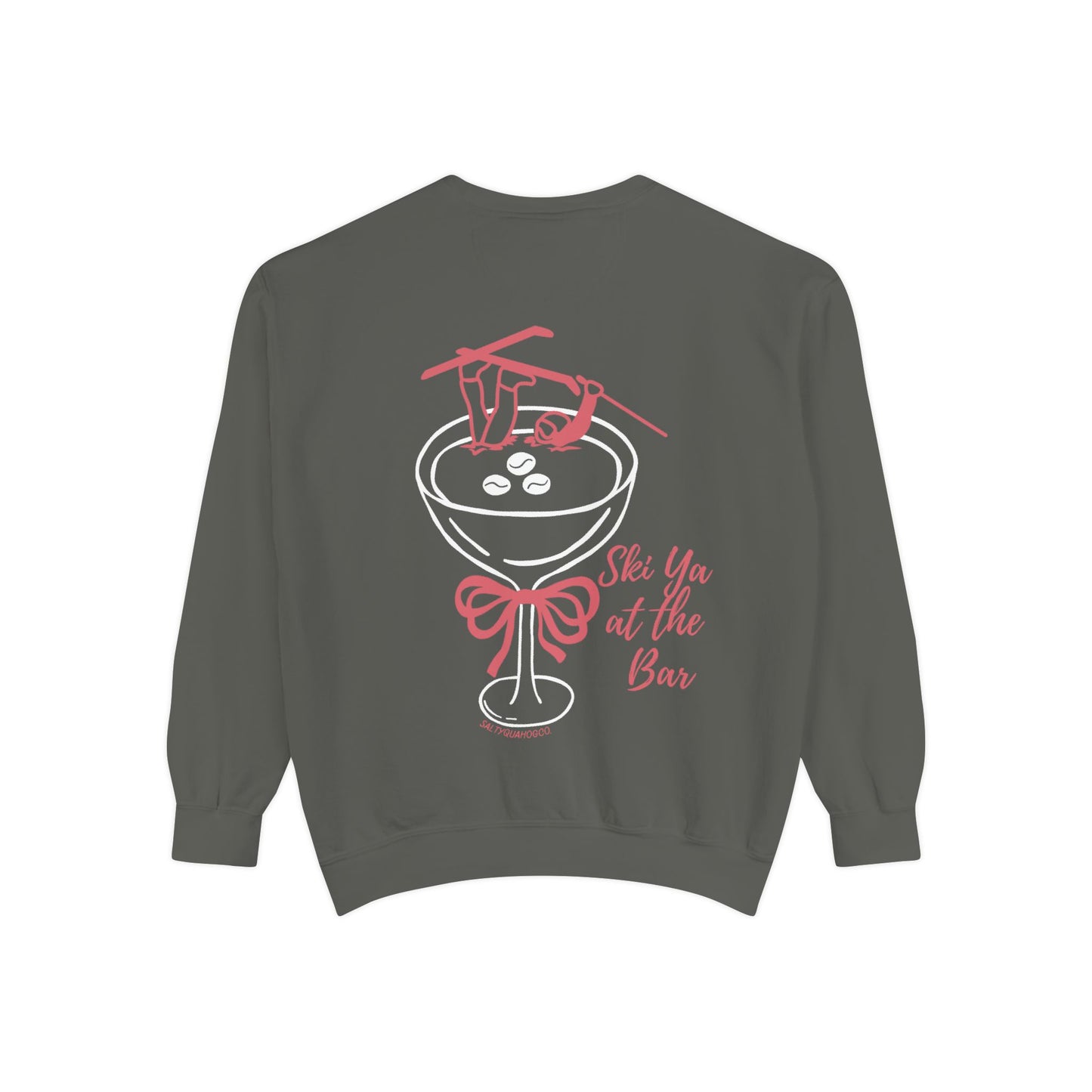 Ski Ya at the Bar-Crewneck